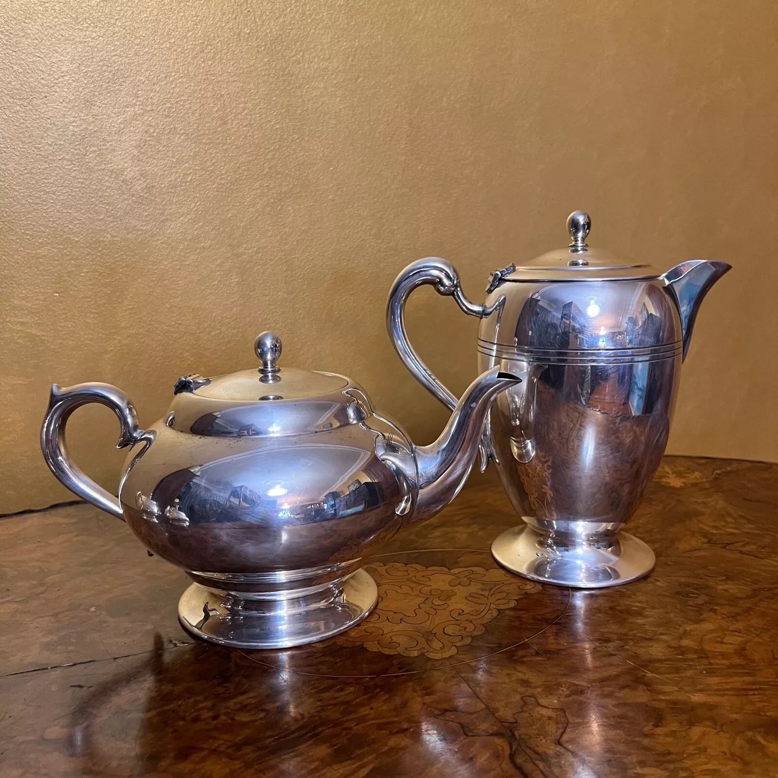 Renown Silver Plated Tea Pot Set
