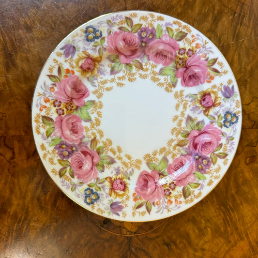 Rose Print Side Plate