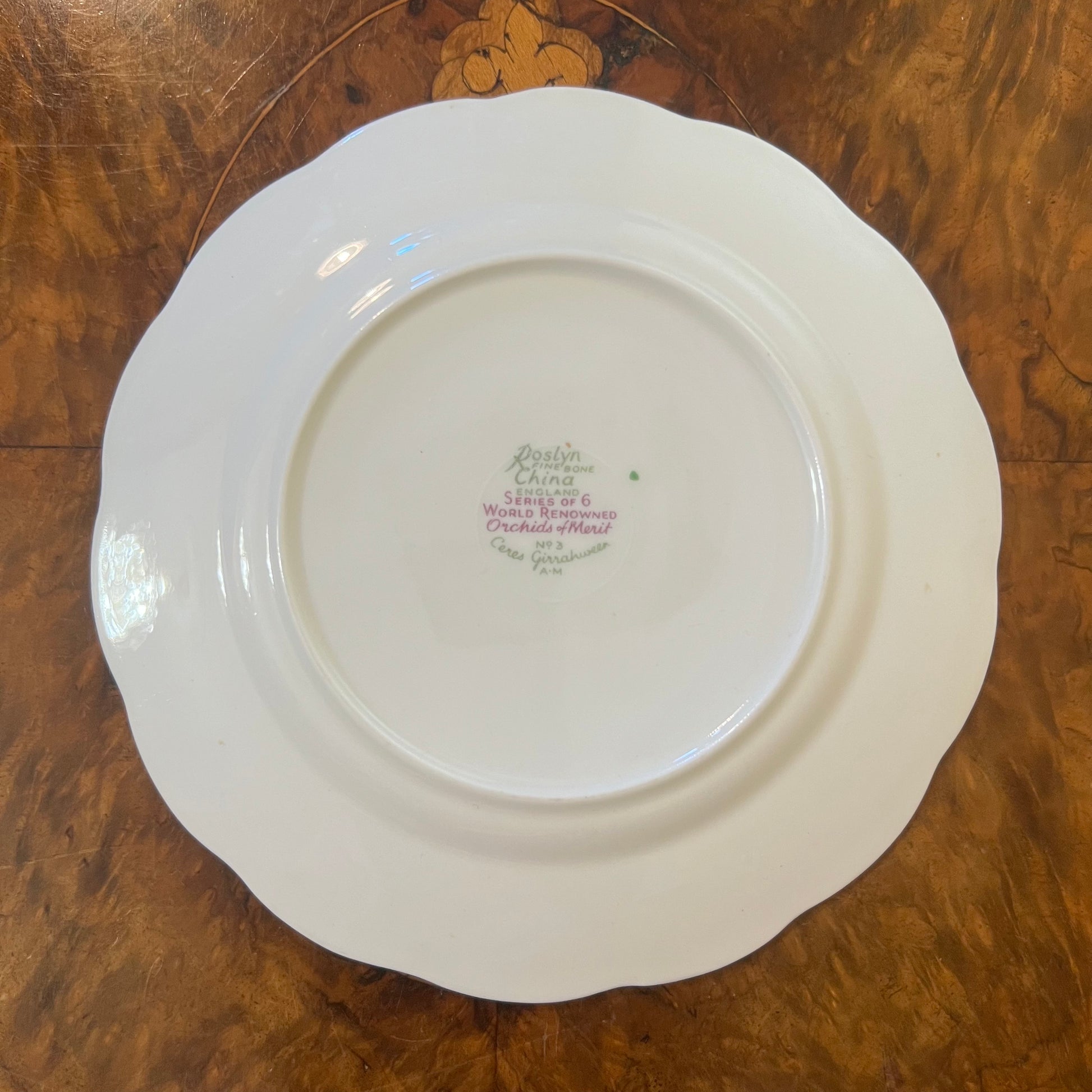 Roslyn Orchids of Merit Side Plate