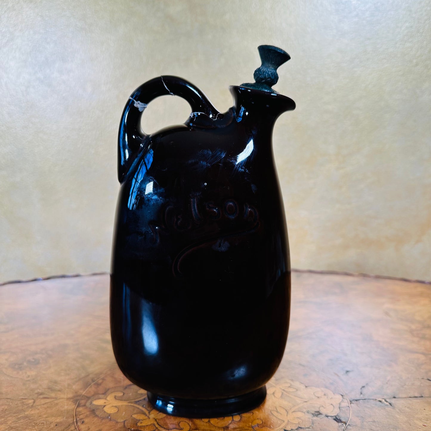 Royal Doulton Kingsware Dewar's Whisky Flask