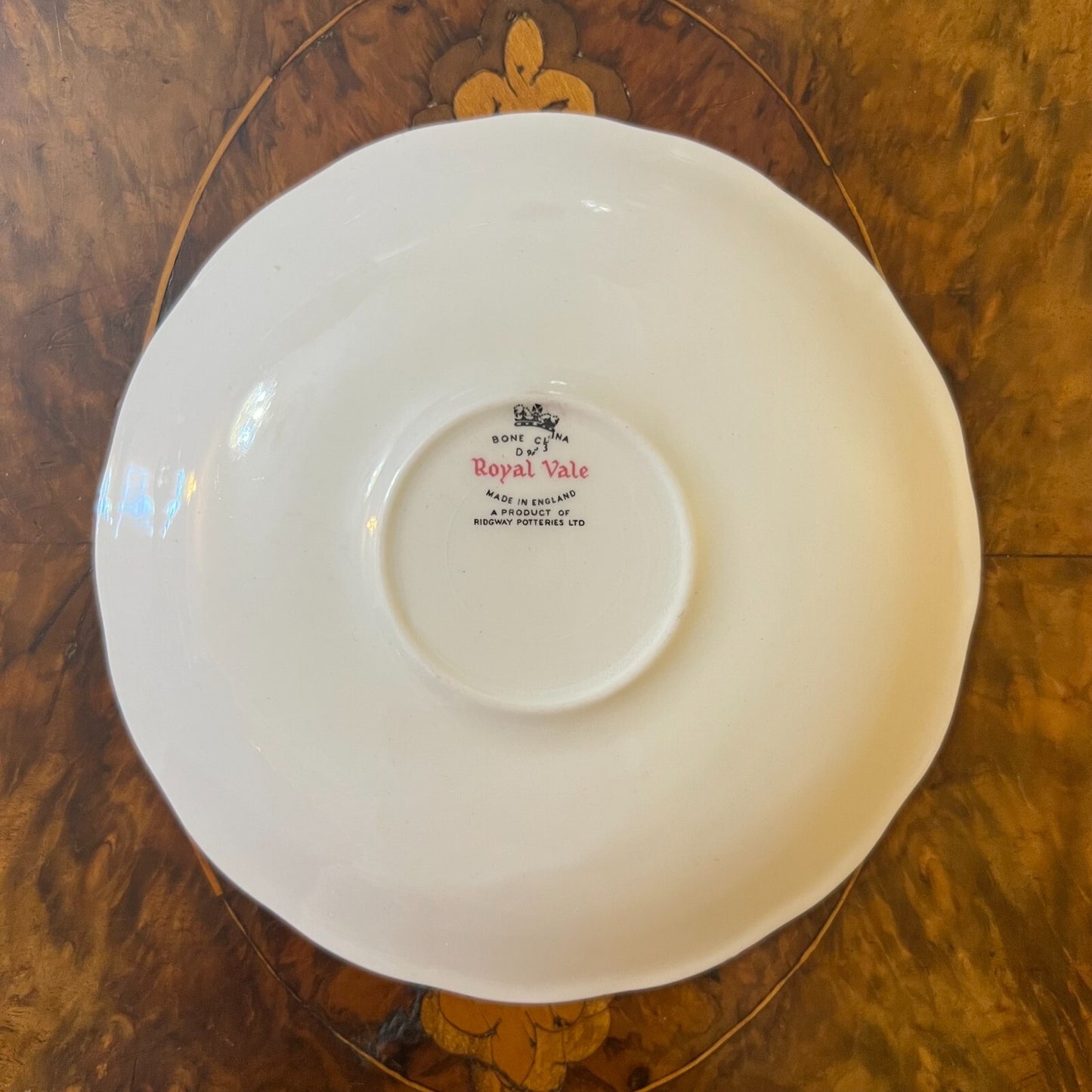 Royal Vale Rose Saucer