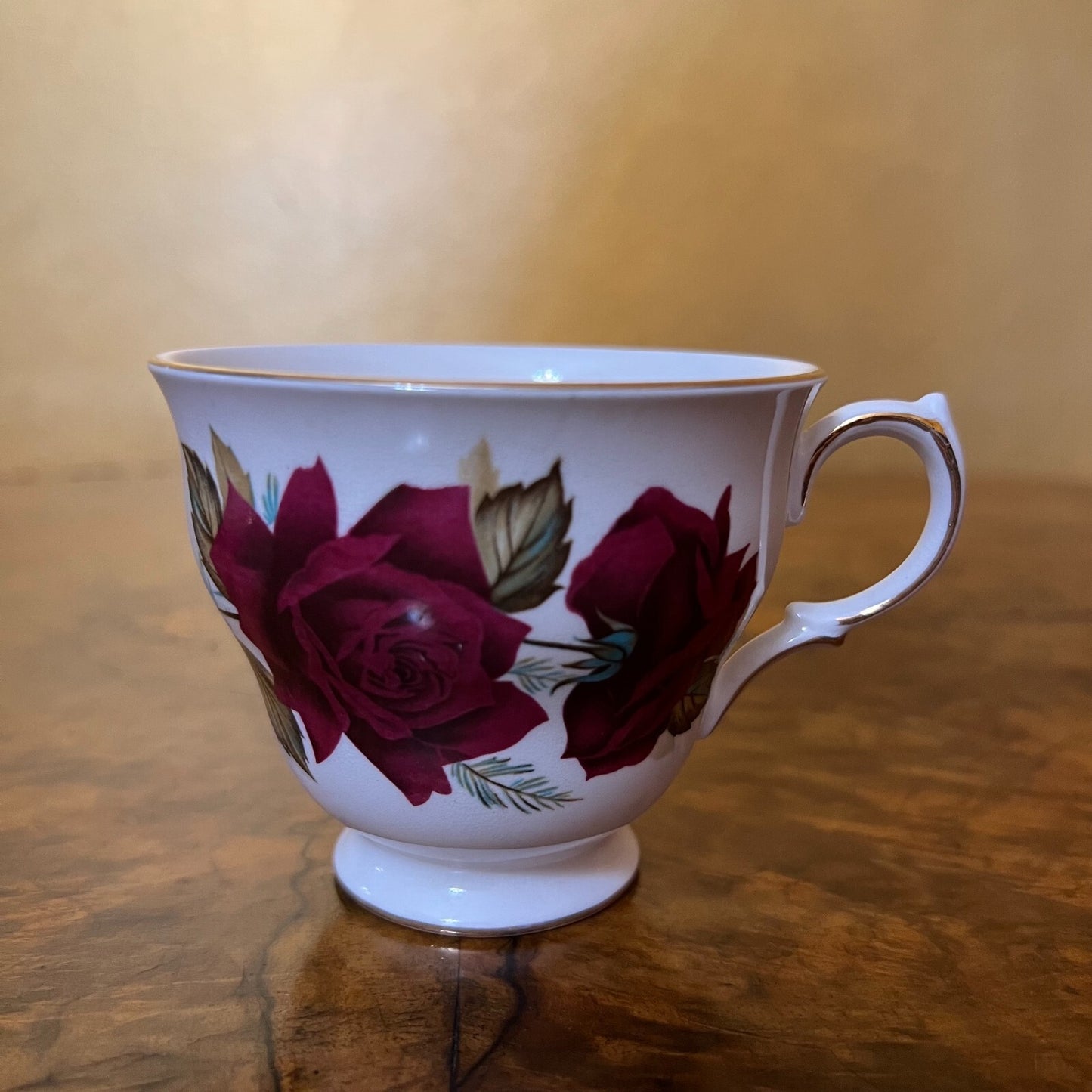 Royal Vale Rose Tea Cup Trio Set