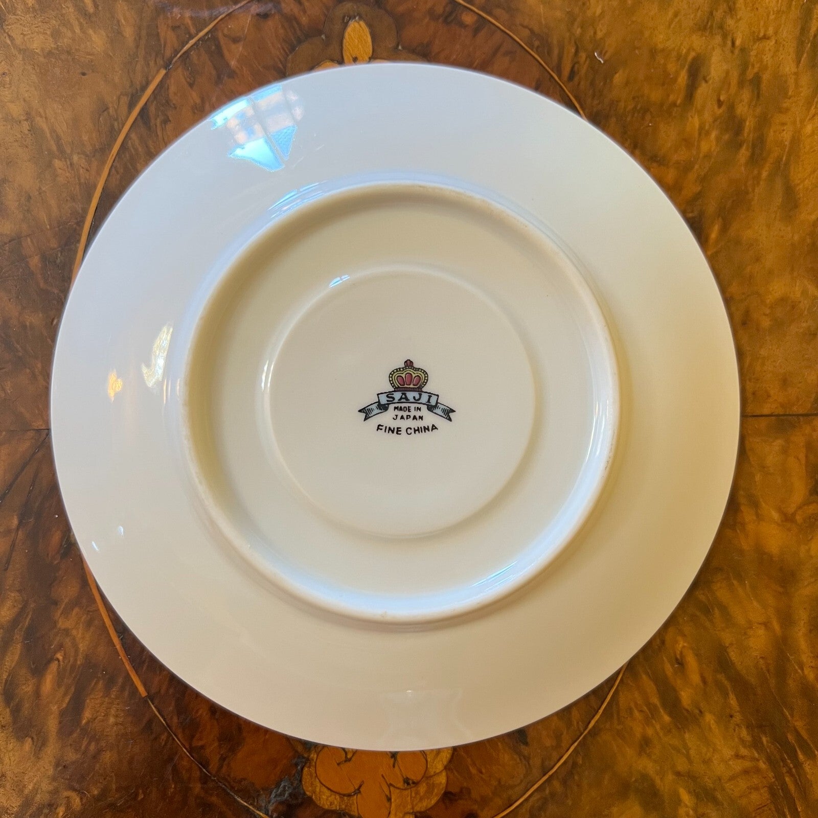 Saji Floral Print Saucer Plate