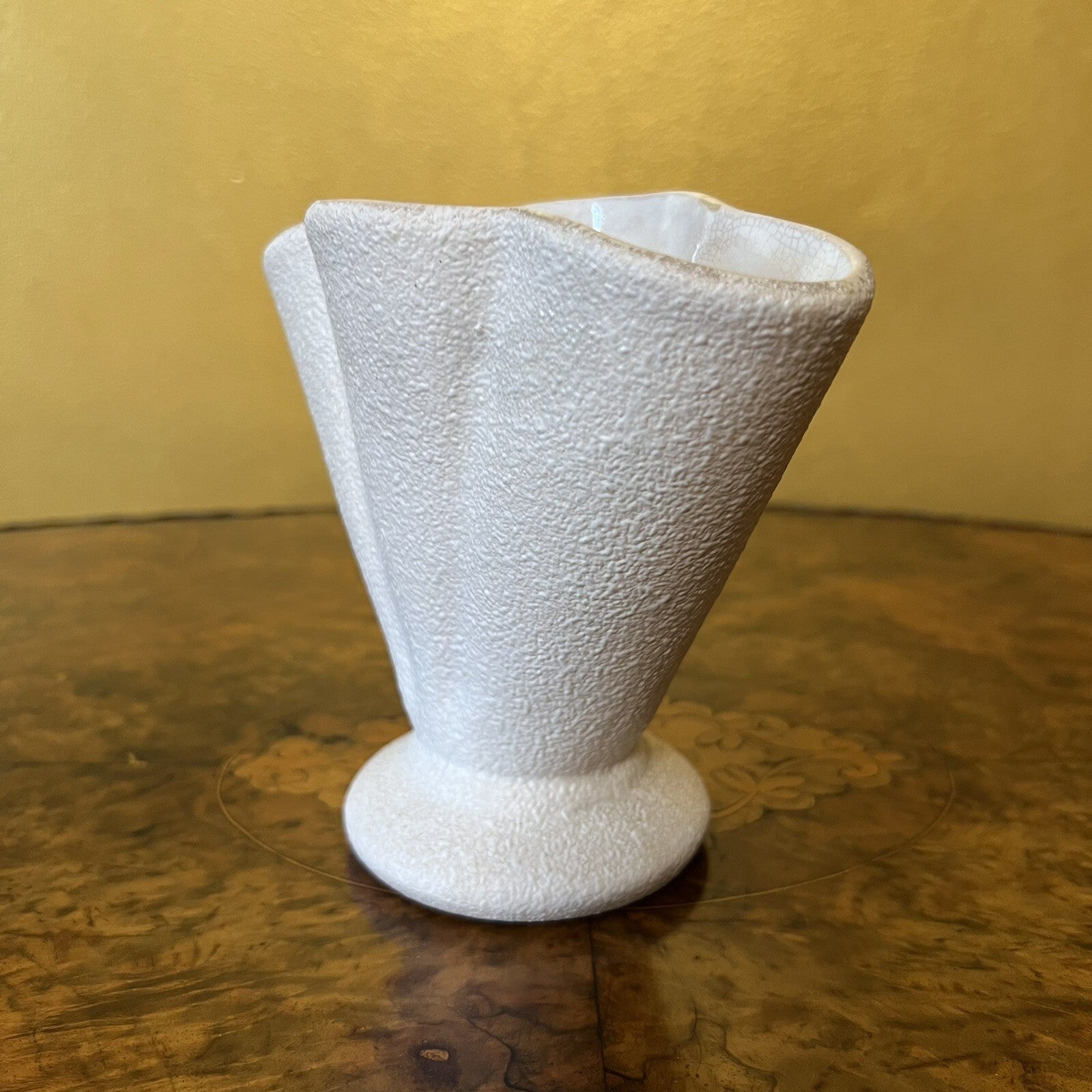 Shell Like Vase Vintage