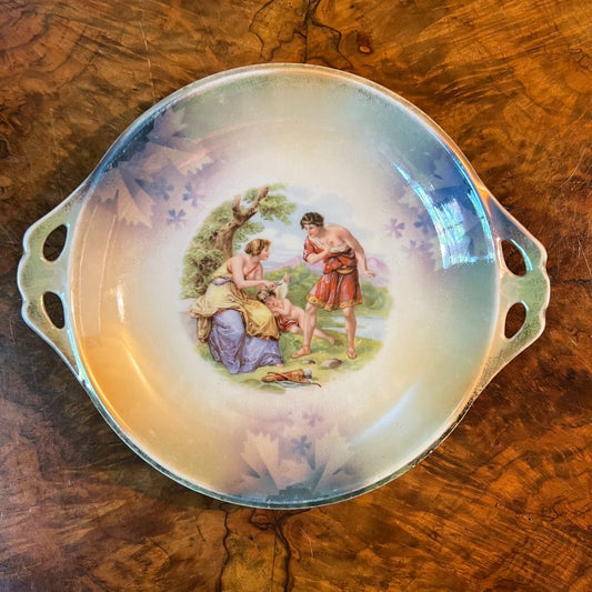 Silesia Cutting Cupids Wing Print Dish