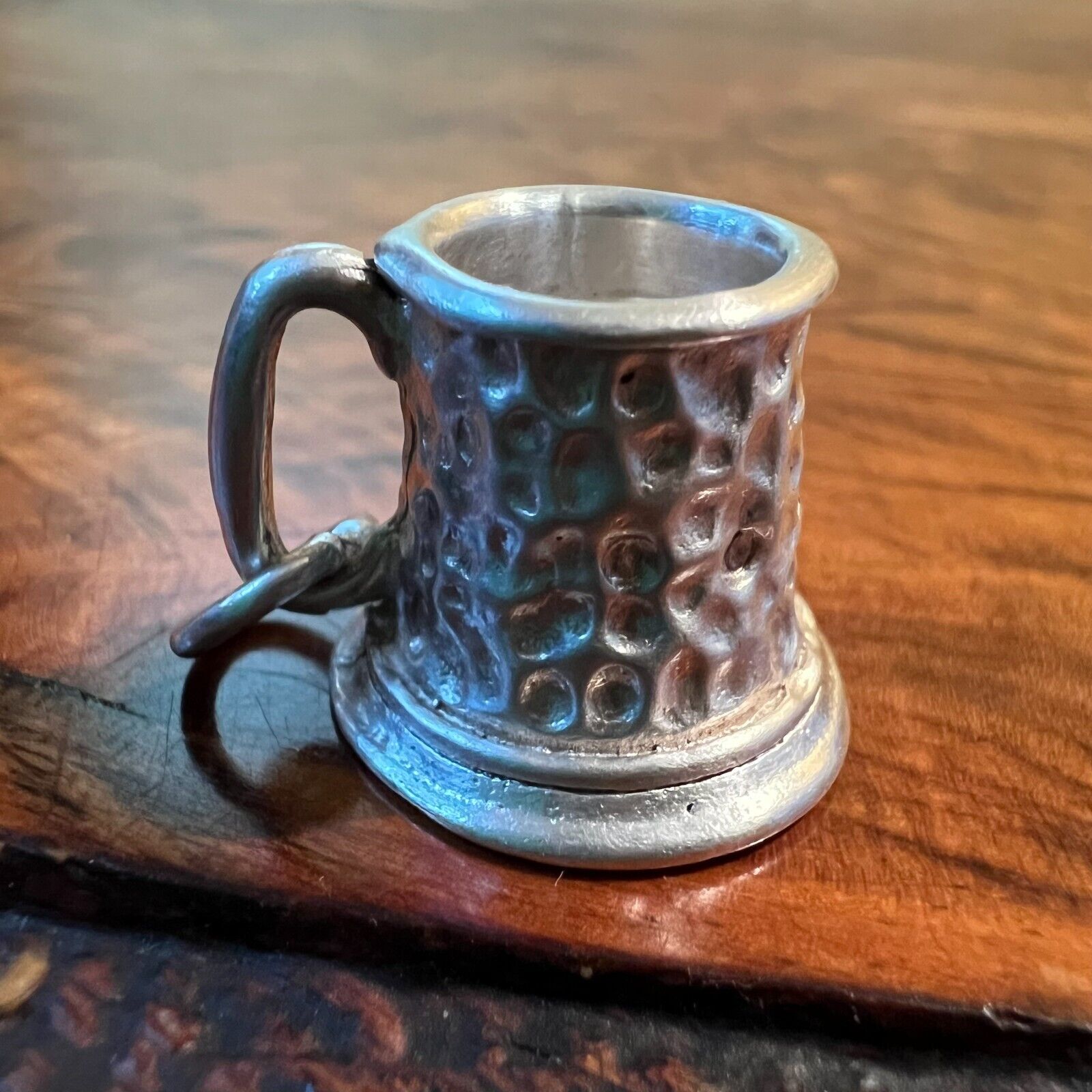 Silver Mug Pendant Charm