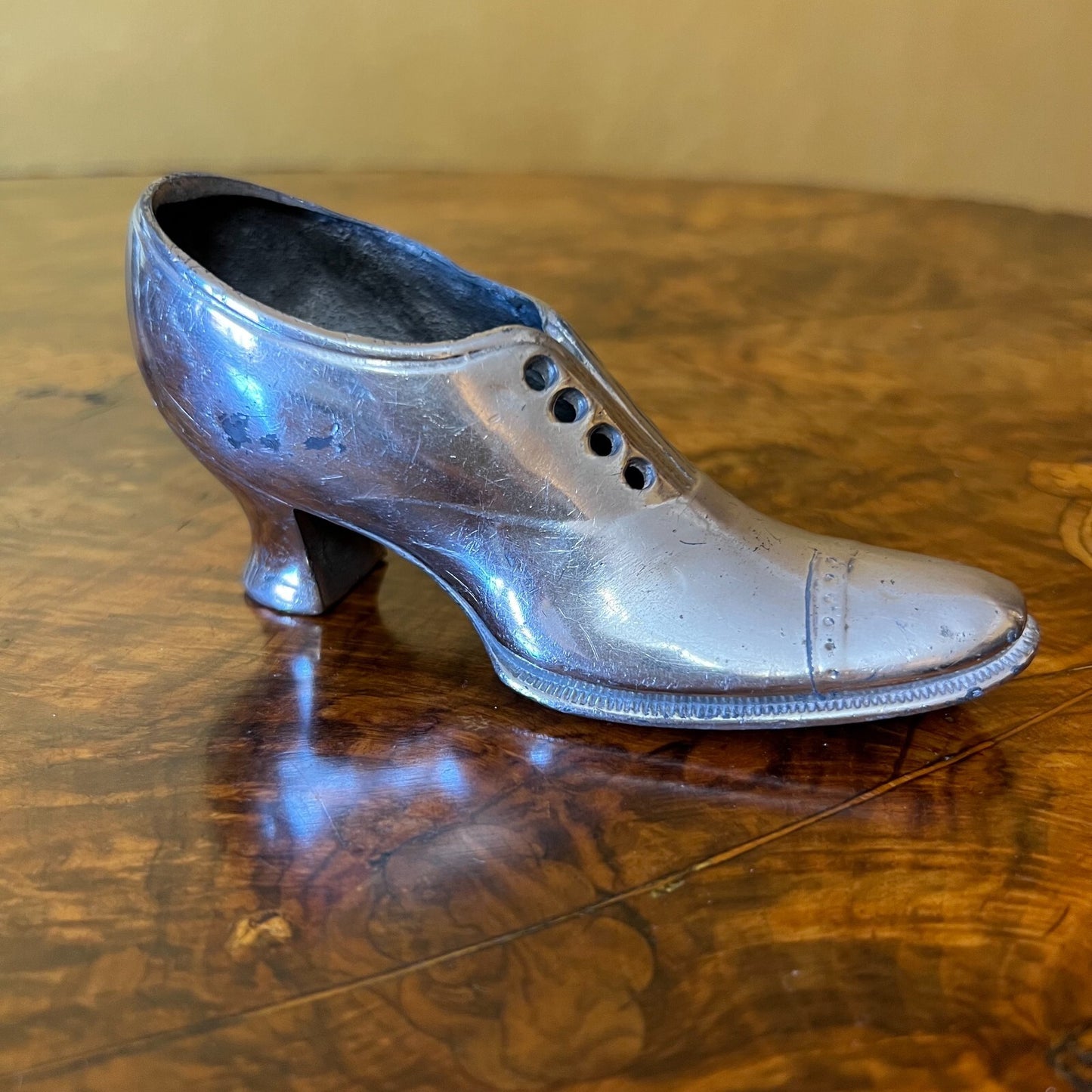 Silver Plated Miniature Shoe