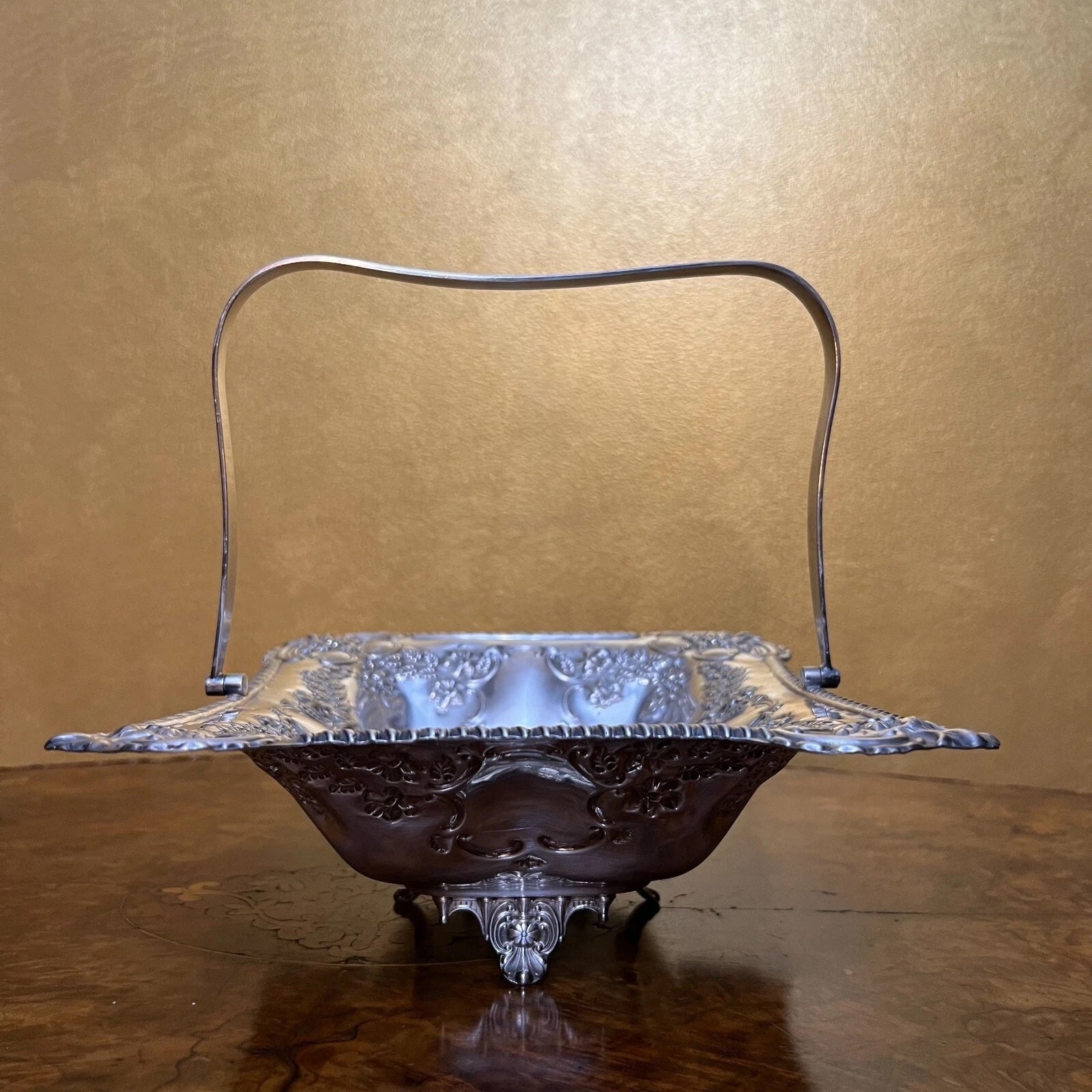 Silver Plated Tray Bowl