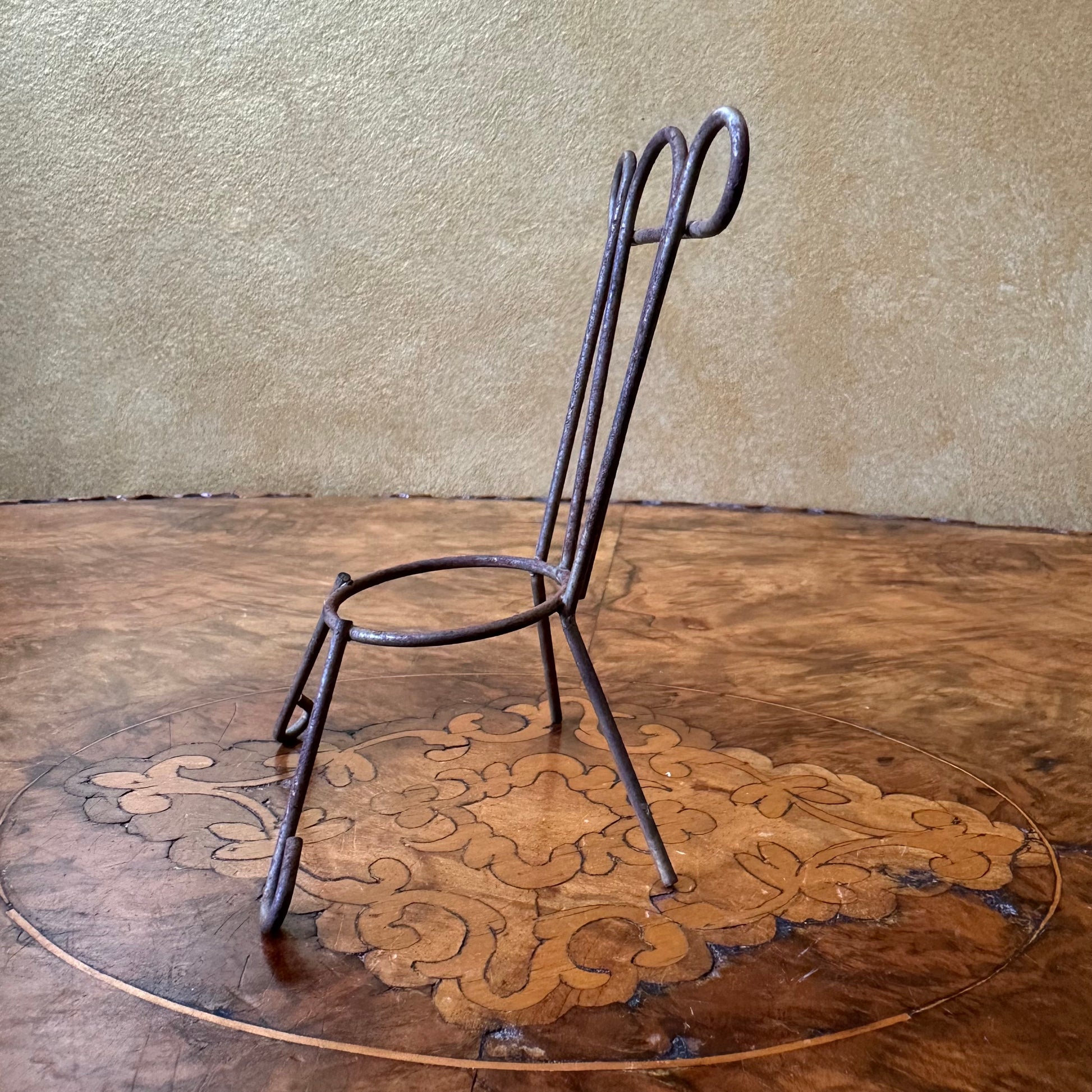 Small Metal Chair Vintage