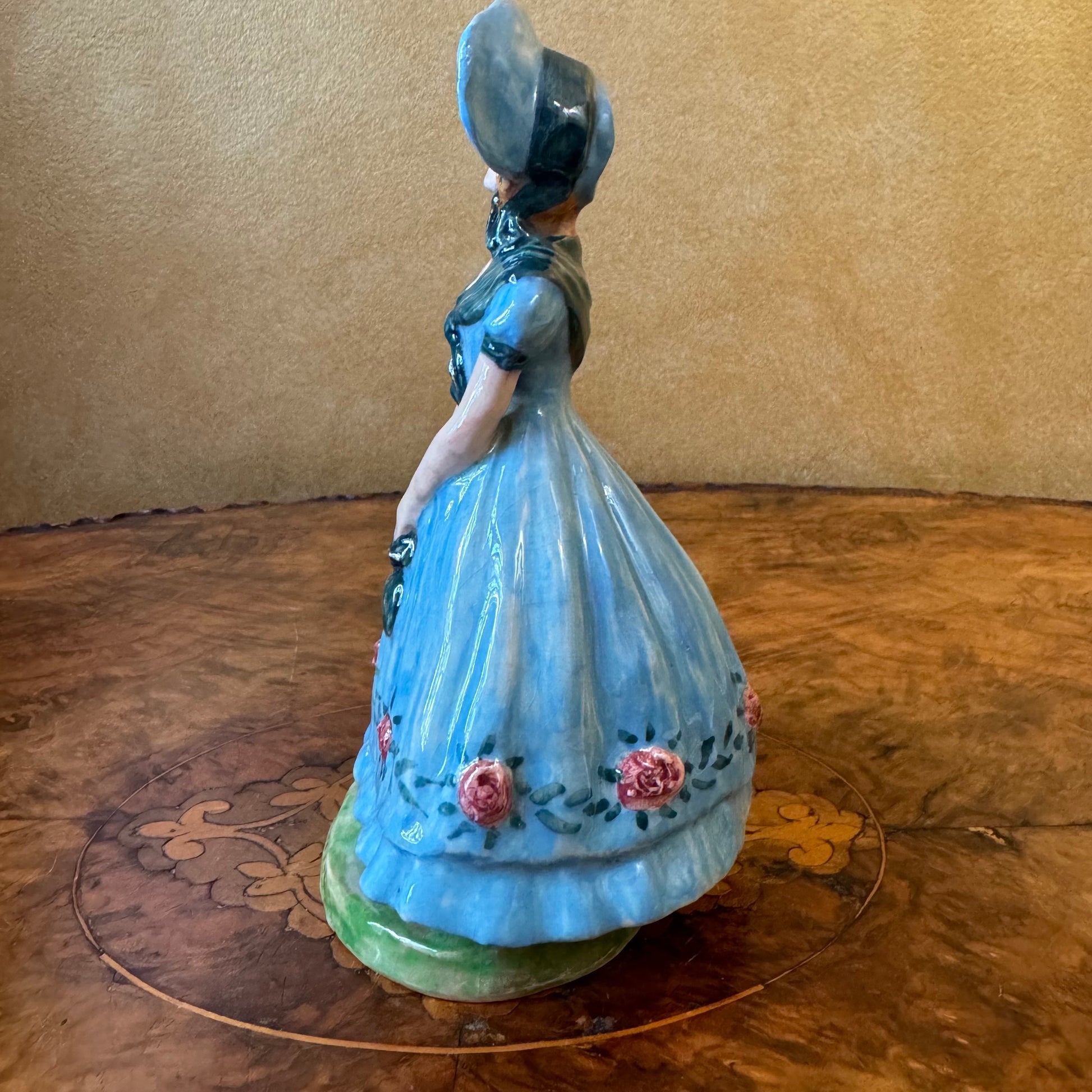 Spring Lady Porcelain Figurine
