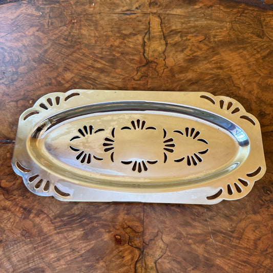 Stewart Pearson Silver Plated Tray