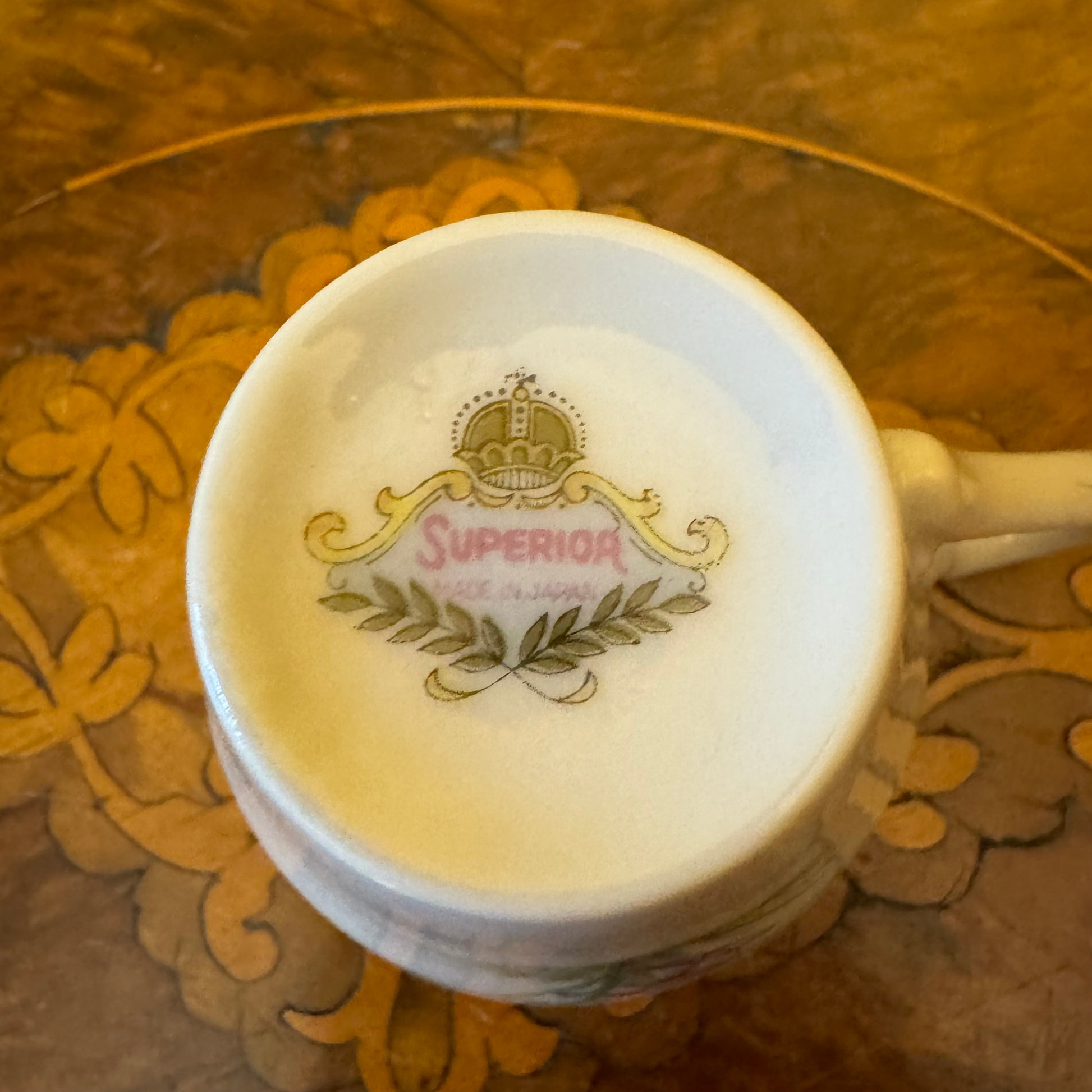 Superior Duck Floral Print Coffee Cup