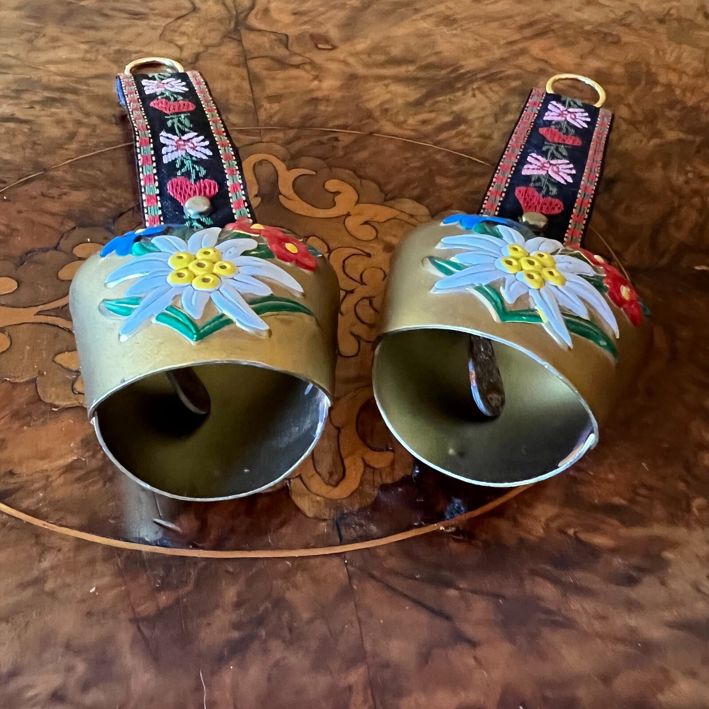Swiss Hand Painted Small Cow Bells