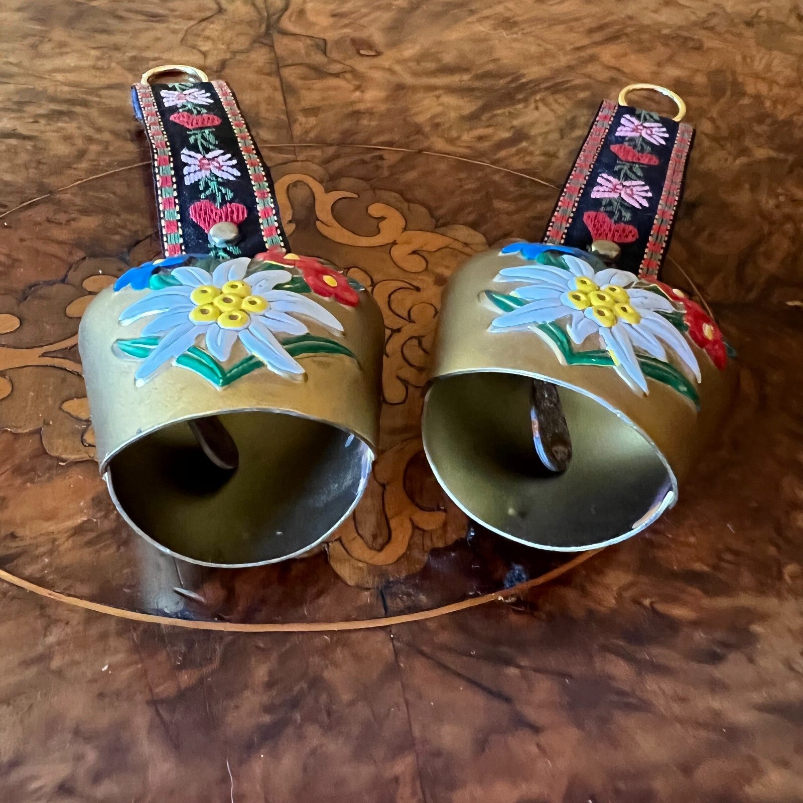 Swiss Hand Painted Small Cow Bells