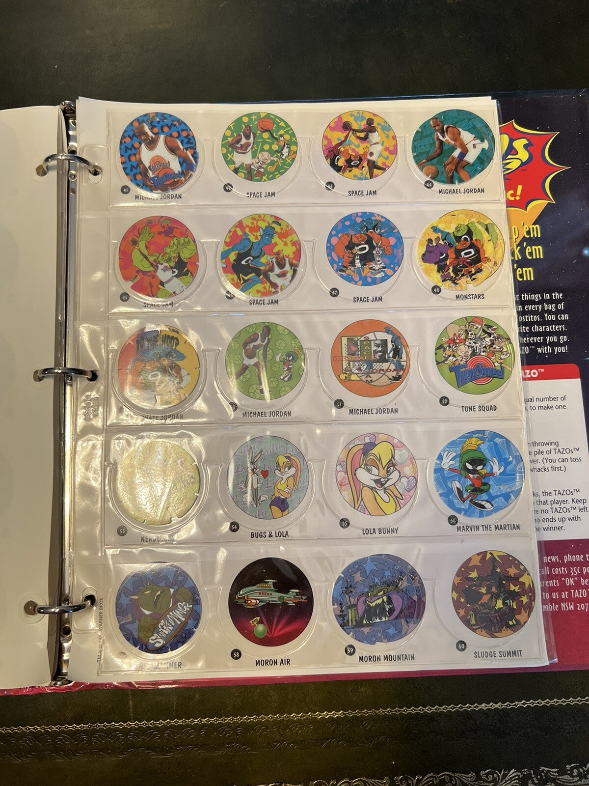 Tazo Space Jam Book