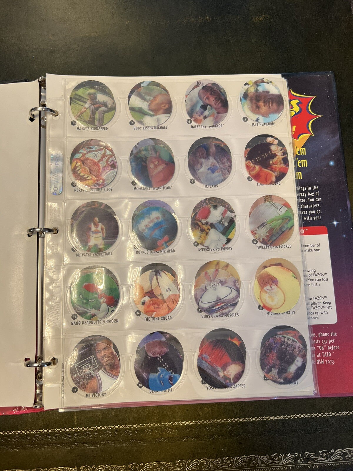 Tazo Space Jam Collectors
