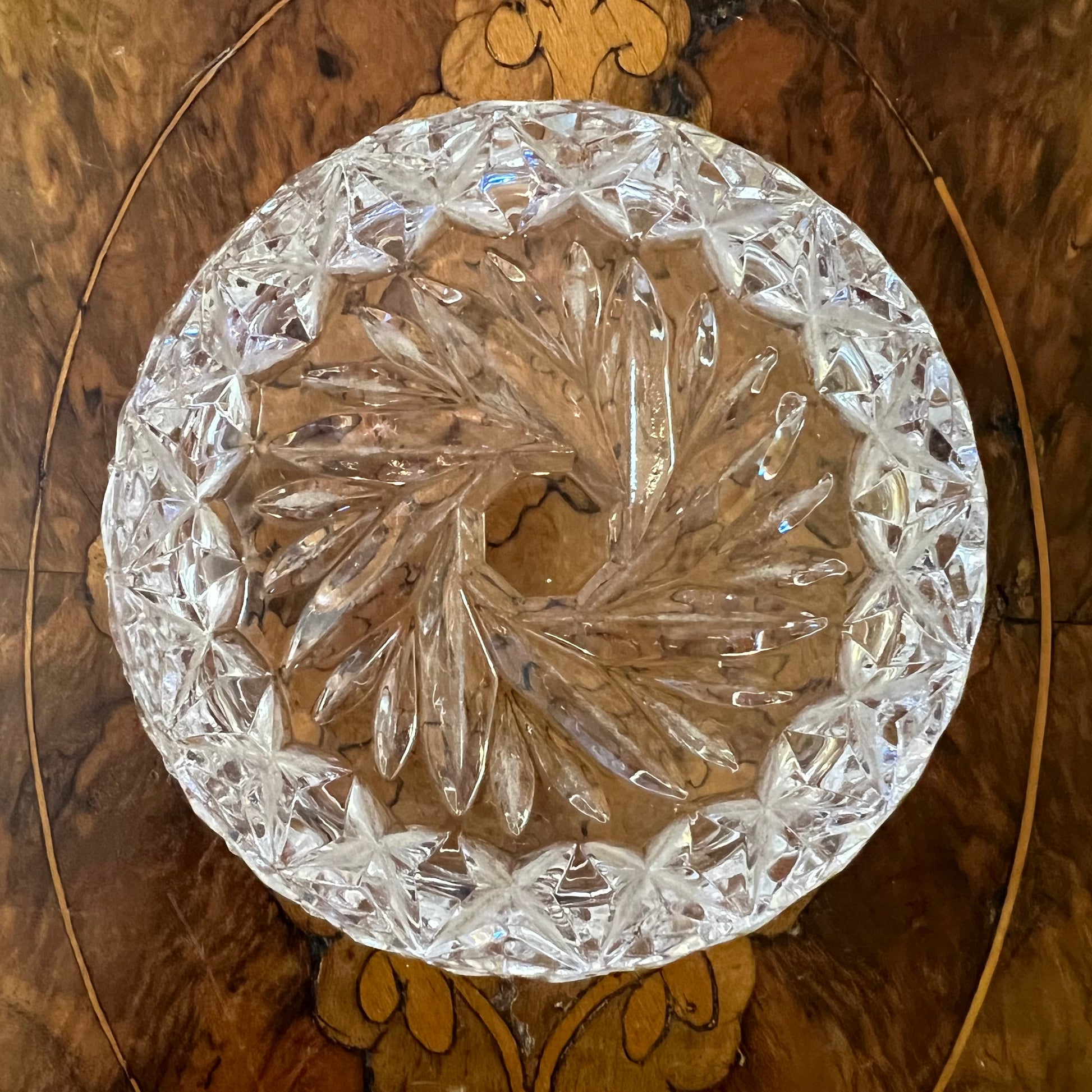 The European Collection Crystal Small Dish/Ashtray