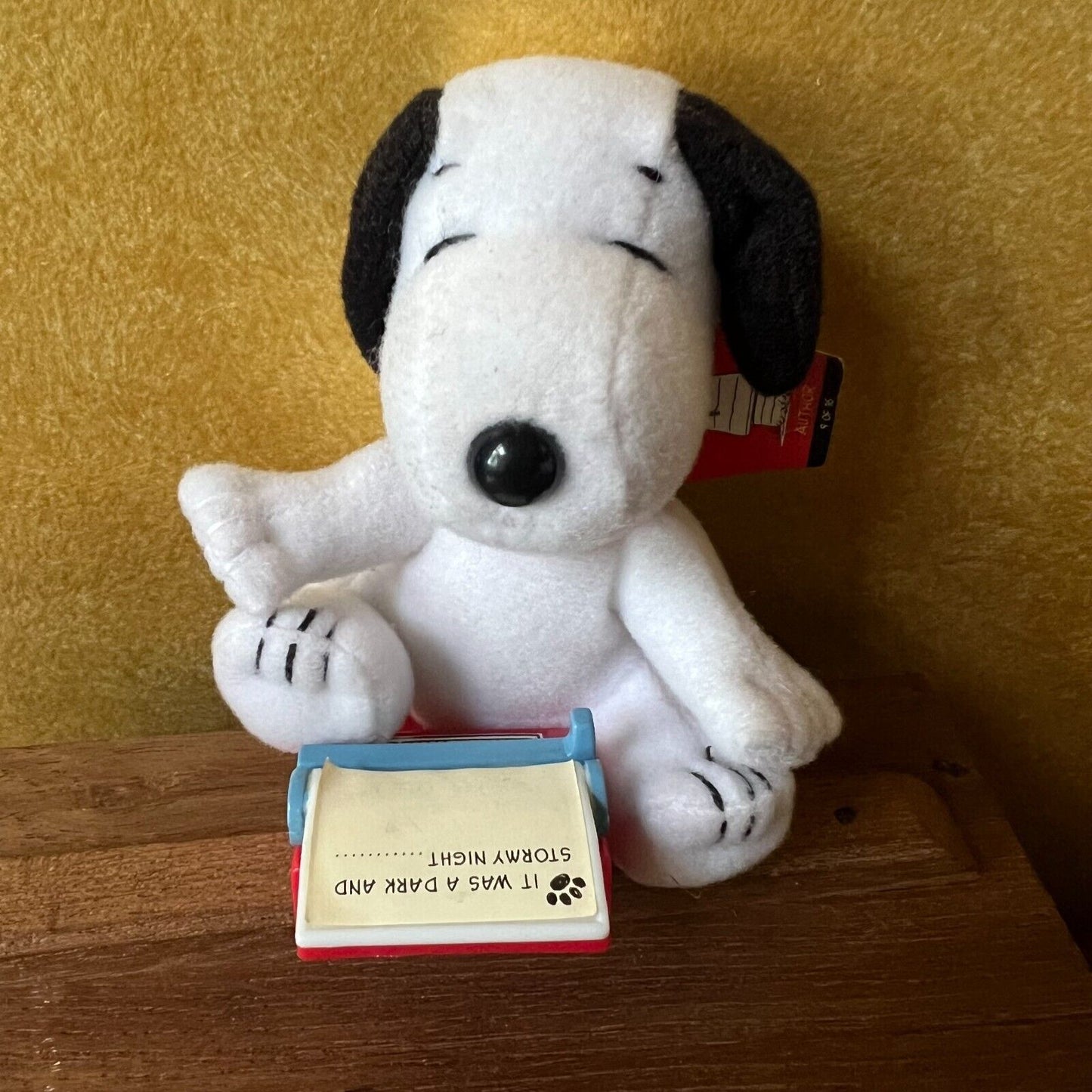The Many Lives Of Snoopy Author McDonalds Toy