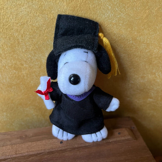 The Many Lives Of Snoopy Graduate McDonalds Toy