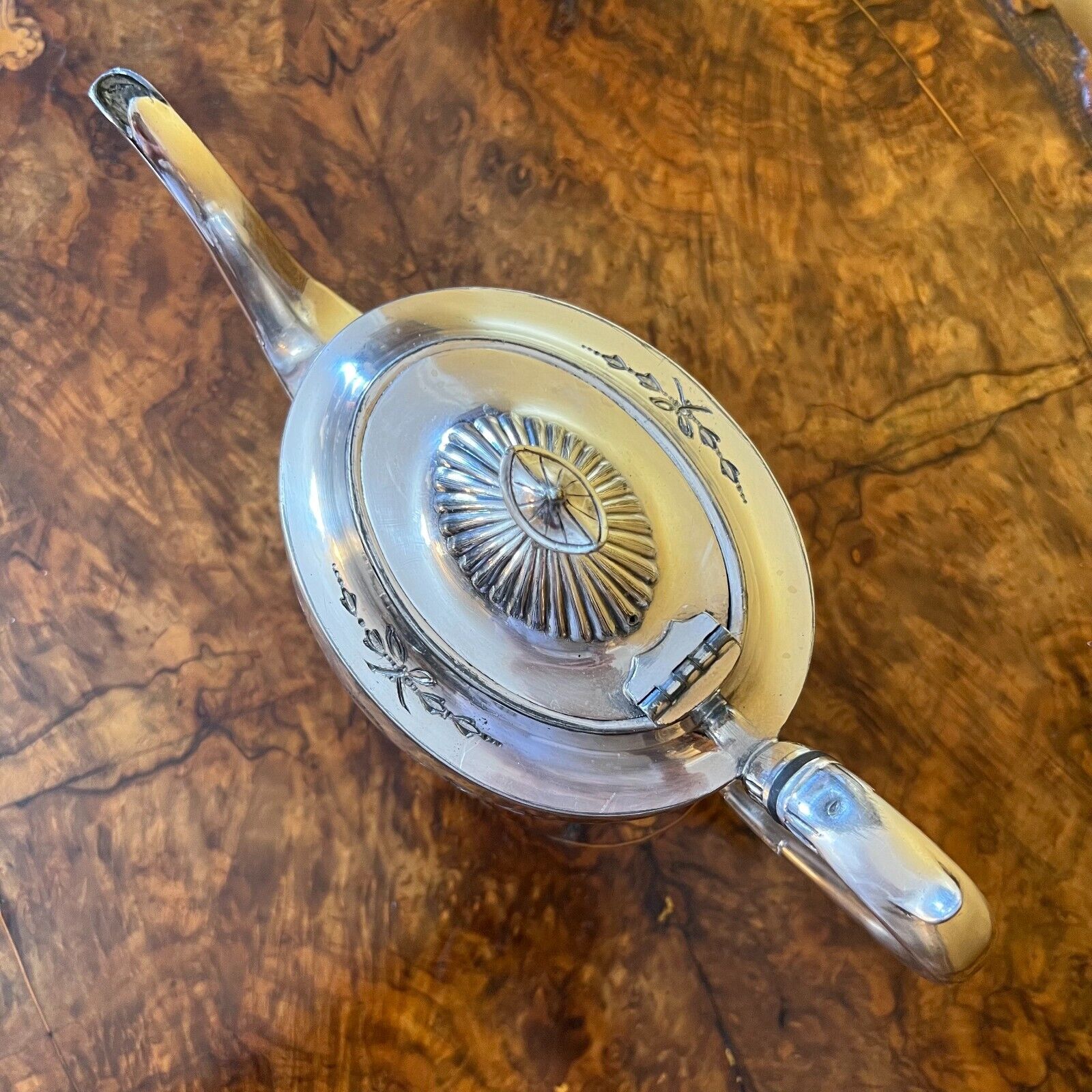 Thomas Otley & Sons Sheffield Silver Plate Pot
