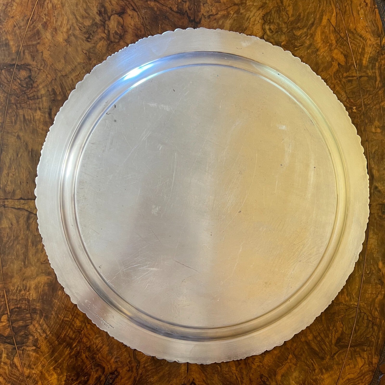Tudor Plate Reproduction Silver Plate