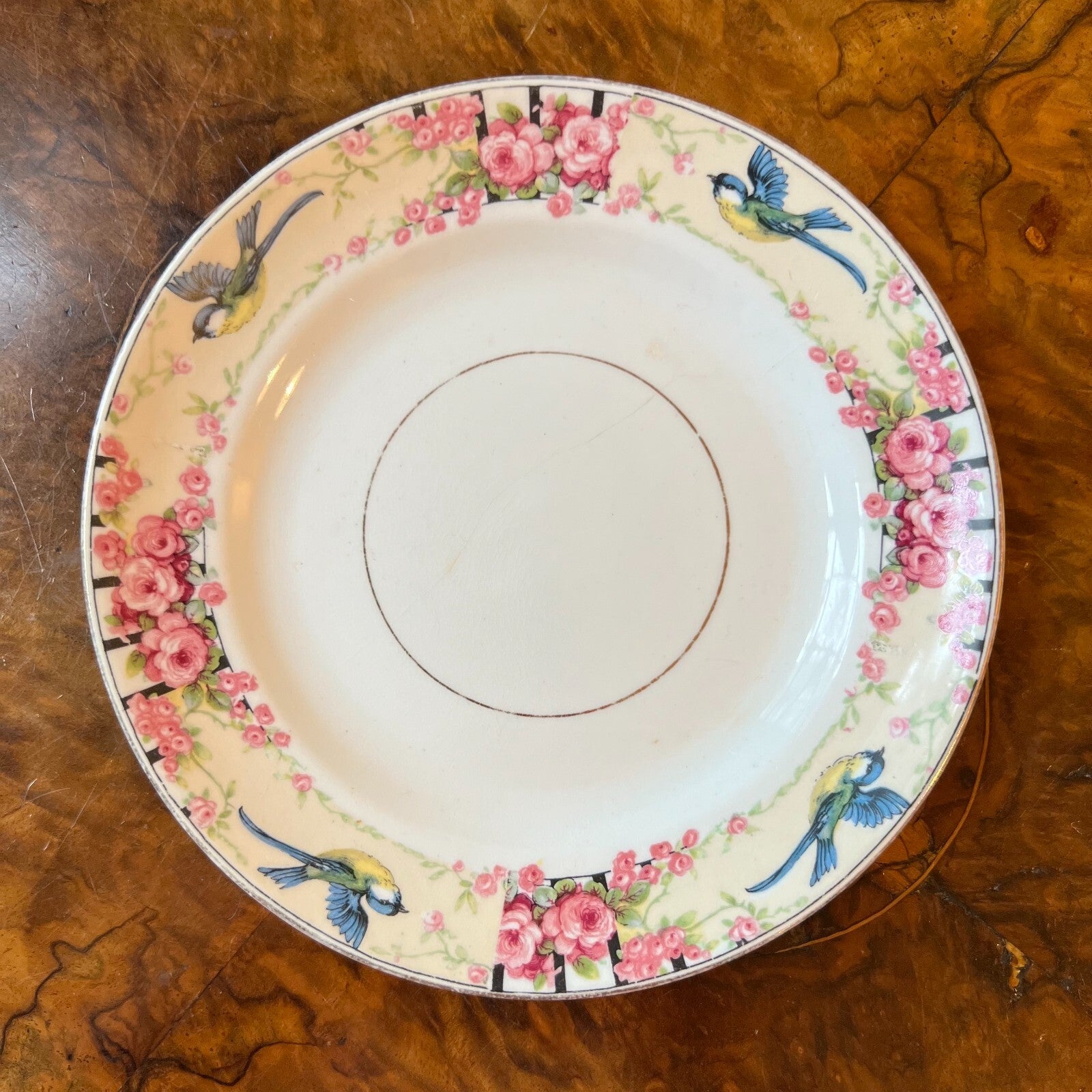 Tuscan Bird Print Side Plate