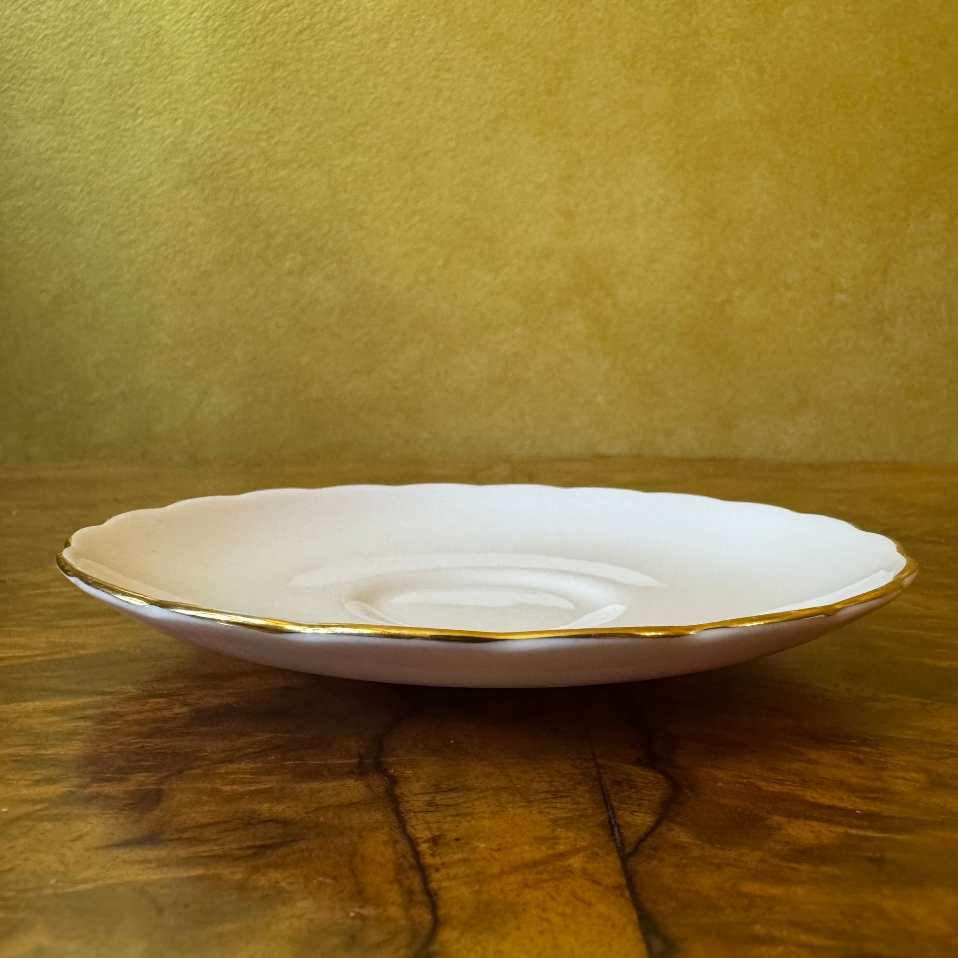Tuscan Light Pink Saucer Vintage