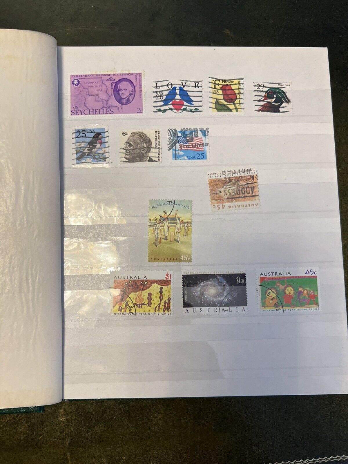 Various Collection Of Stamp Album