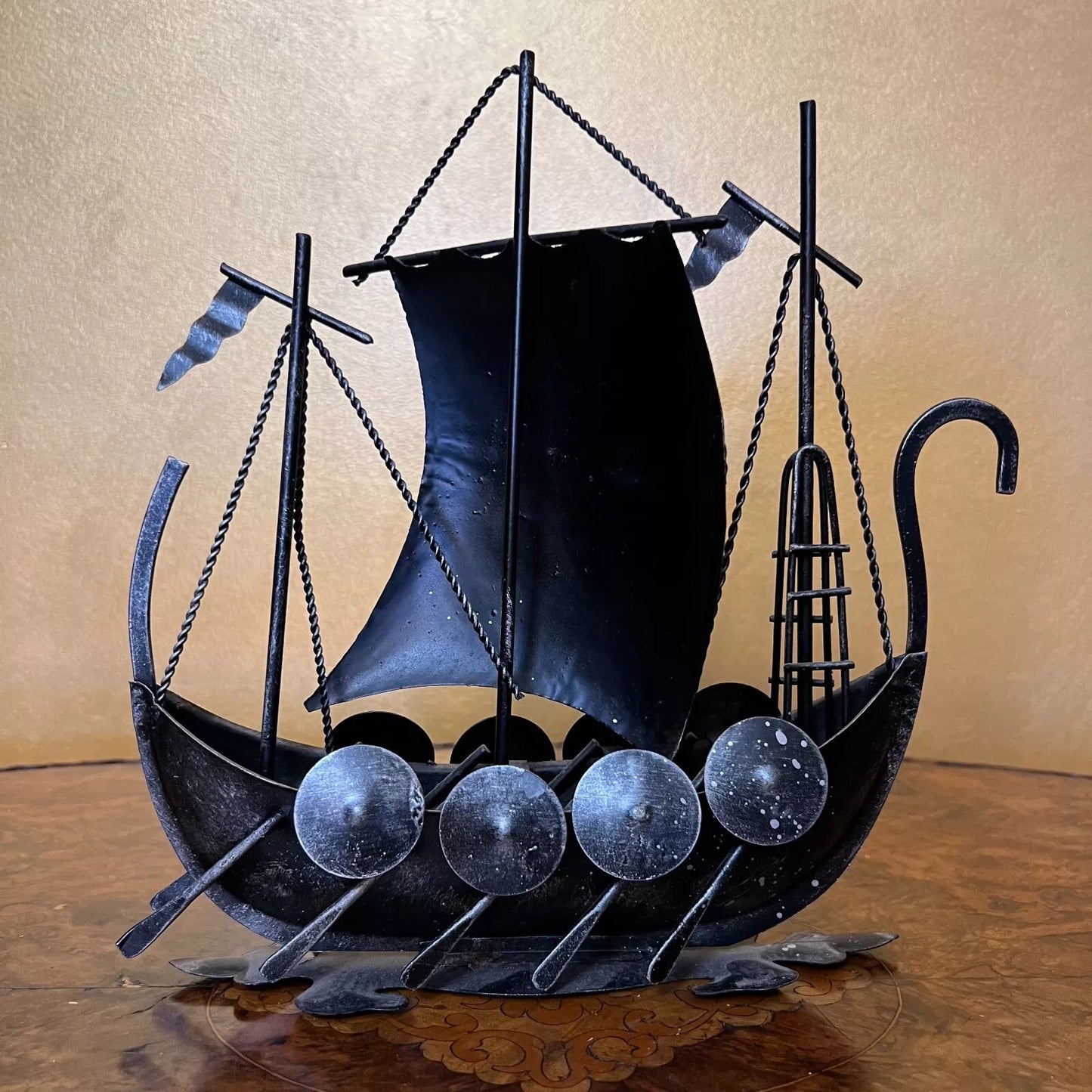 Viking Metal Boat