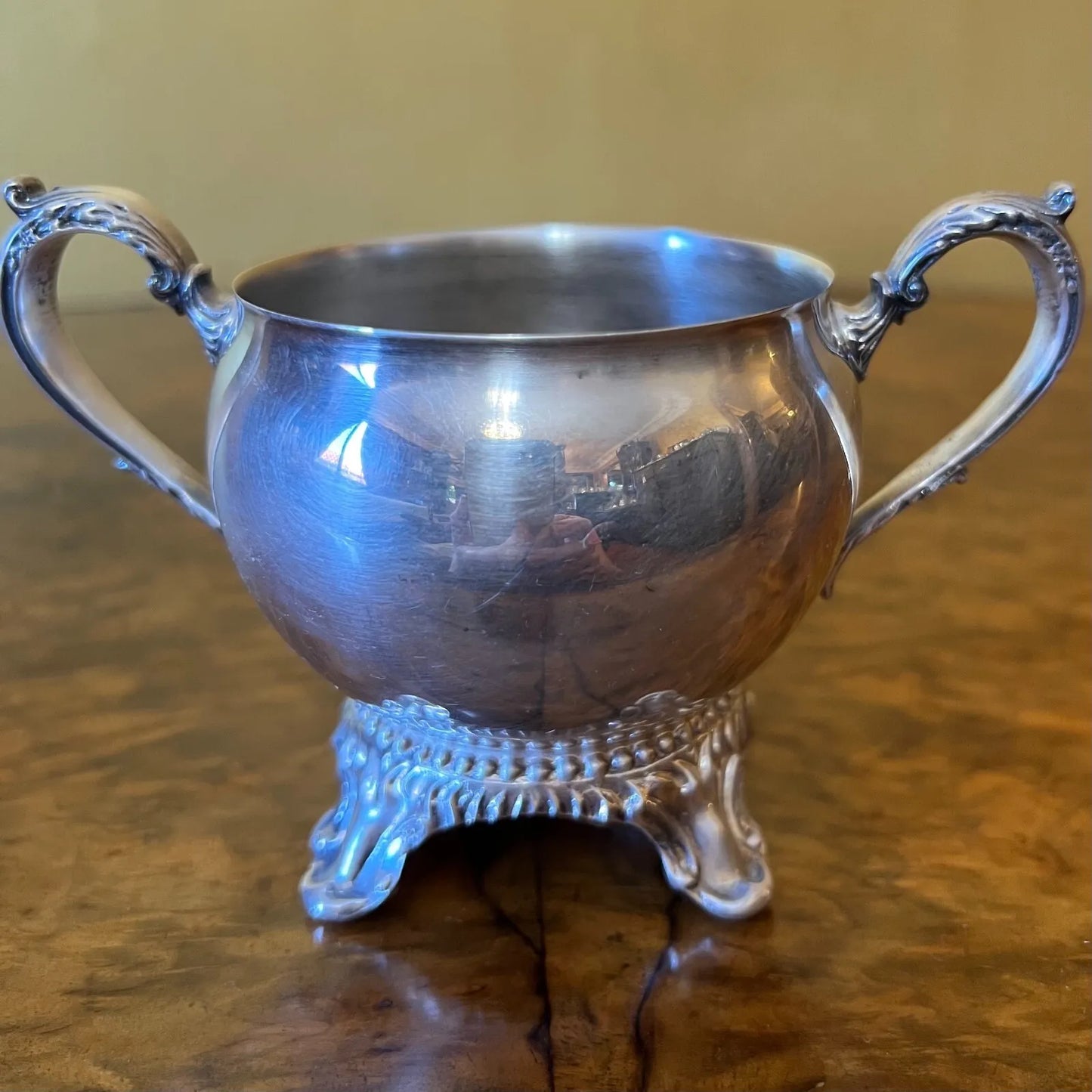 Viners Silver Plated Sugar Set