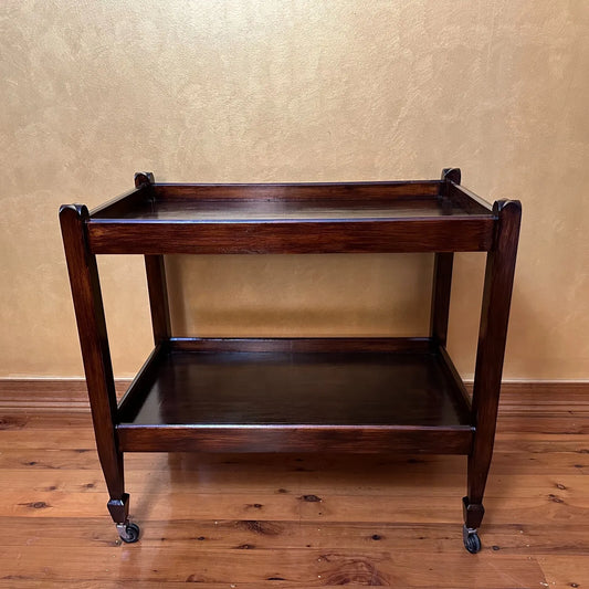 Vintage Wooden Drinks Table