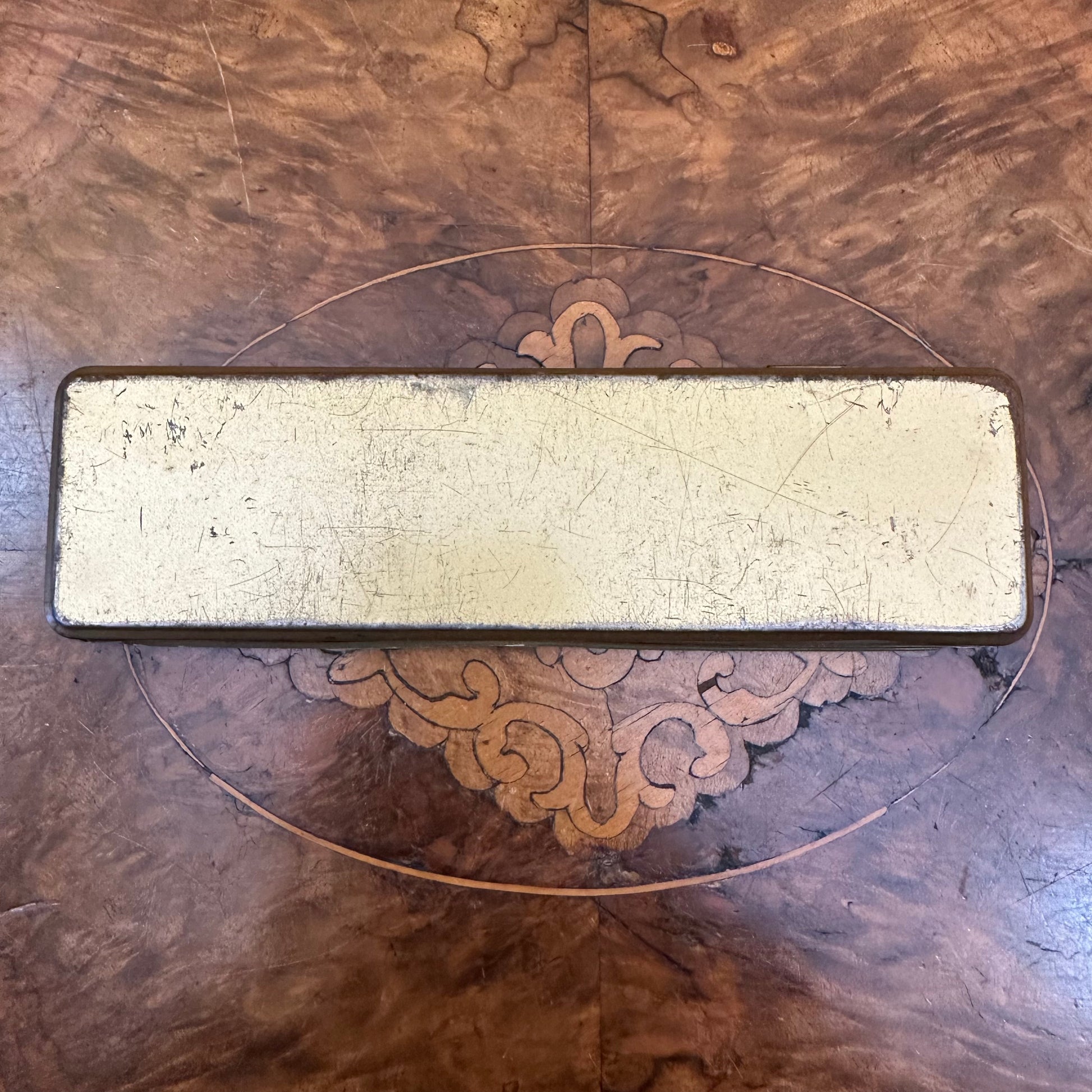 Vintage 1930s Mars Staedtler Trojan Tin Pencil Box Made in Germany Prior to WWII