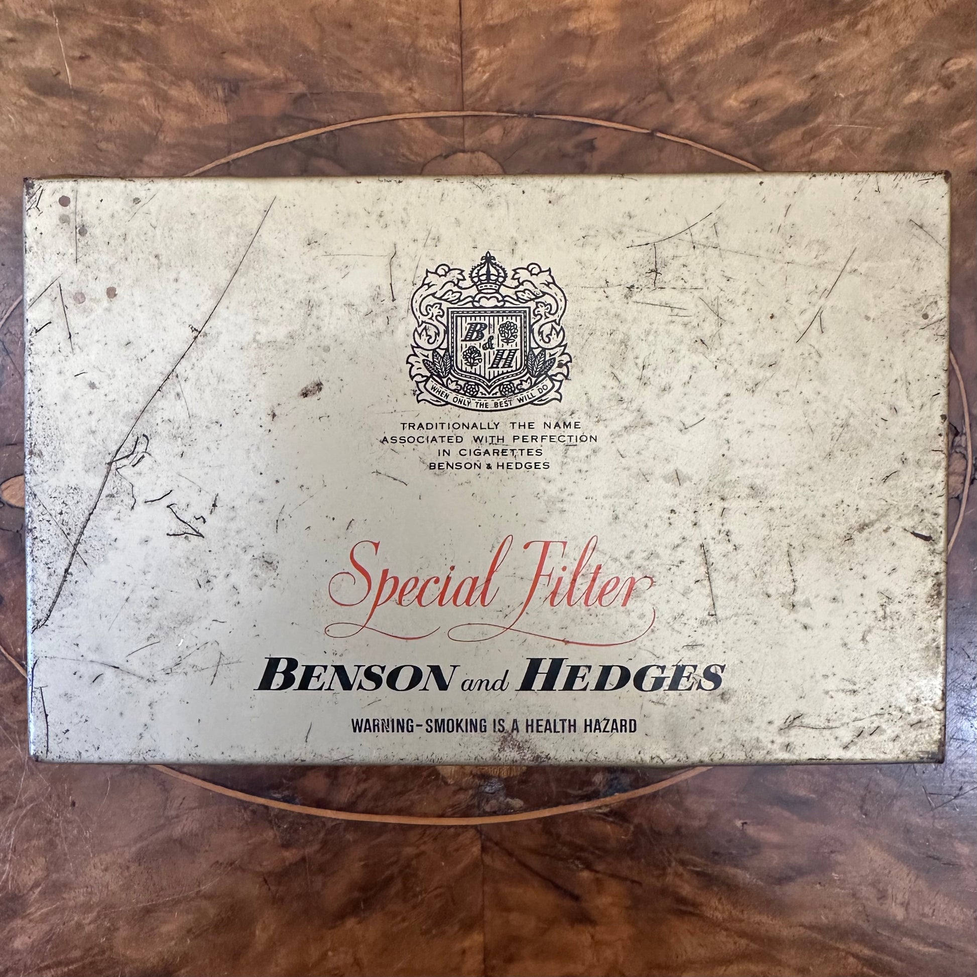 Vintage Benson & Hedges Advertising Tin