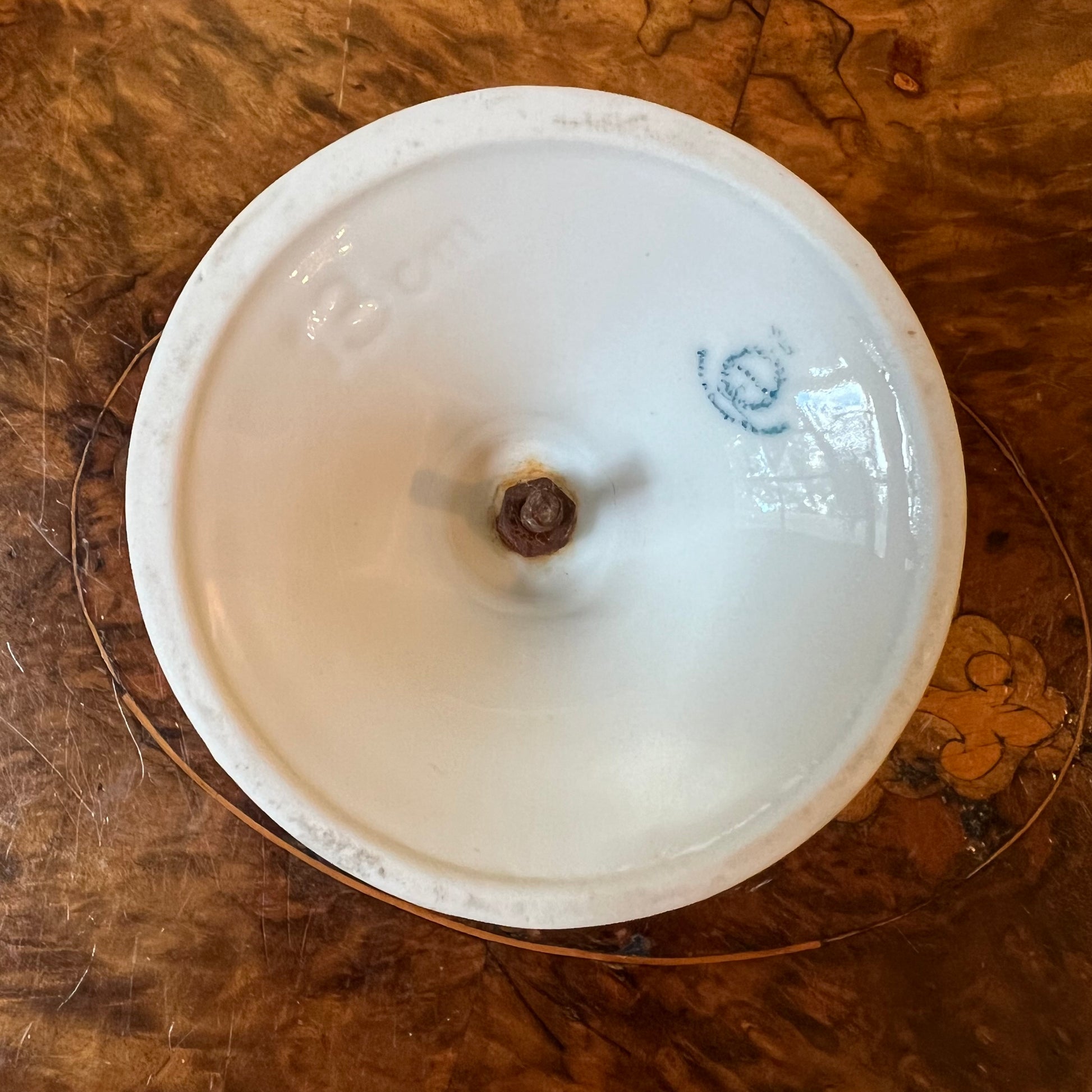 Vintage Bowl On Stand