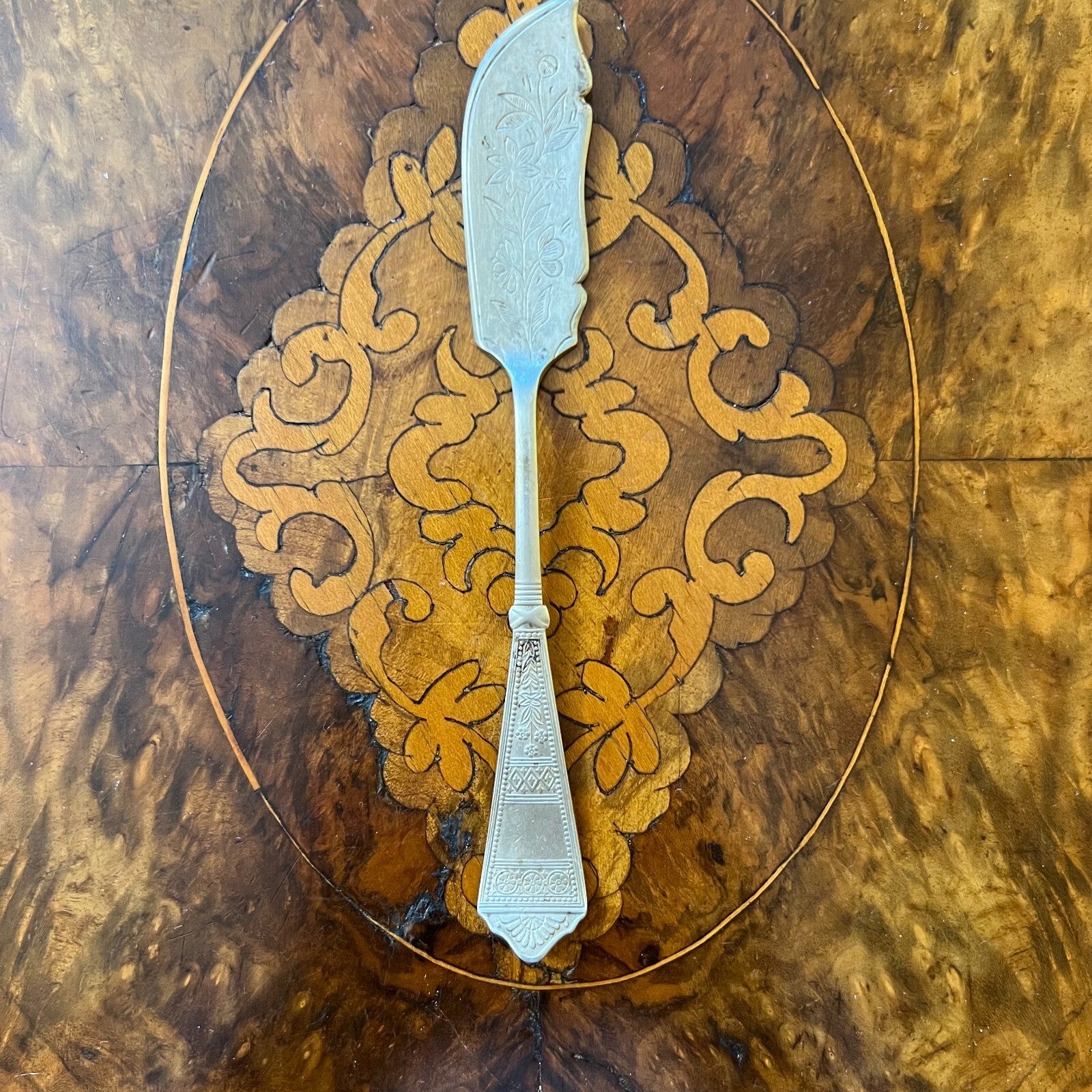 Vintage Brazilian Silver D & A Butter Knife