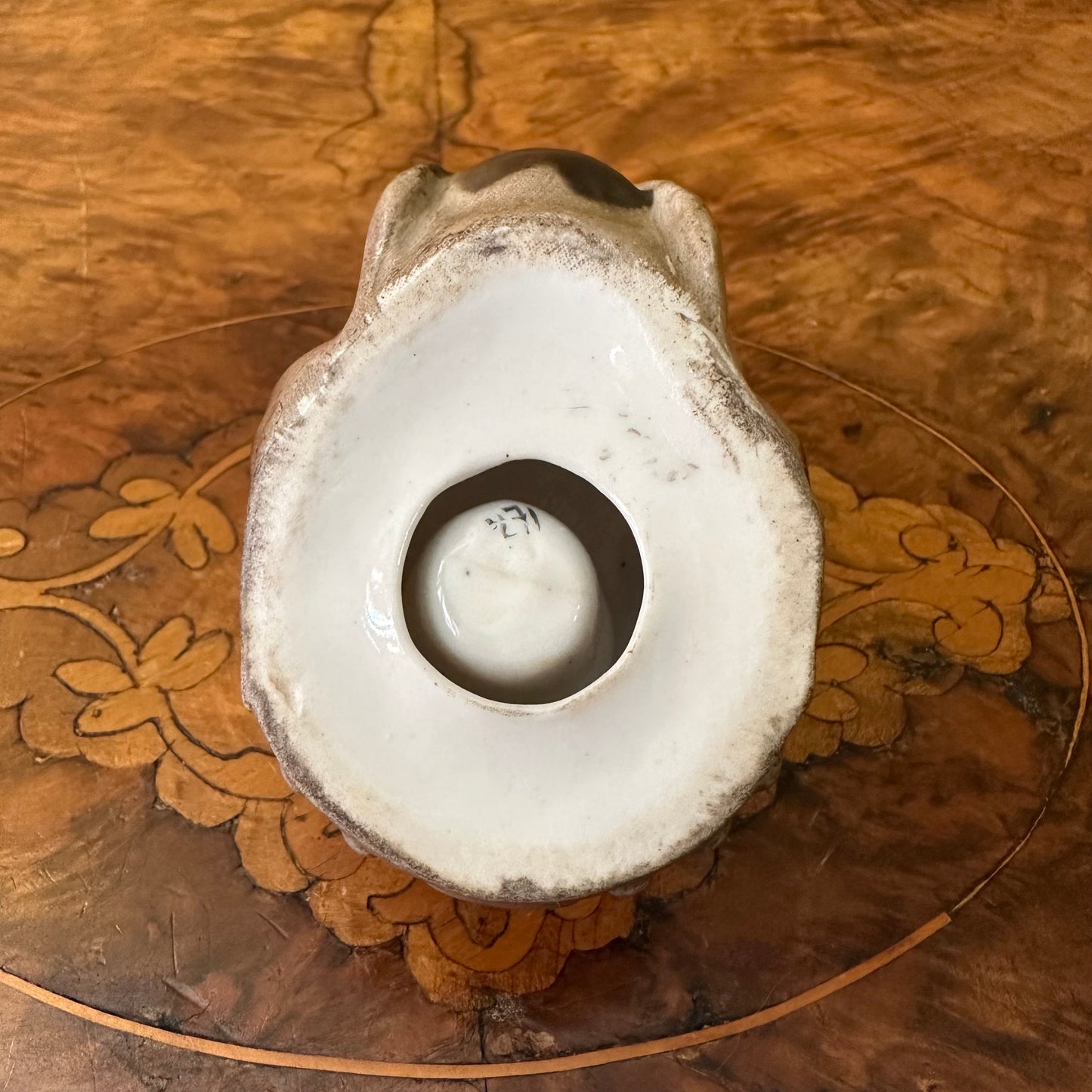 Vintage Bulldog Head Ornament