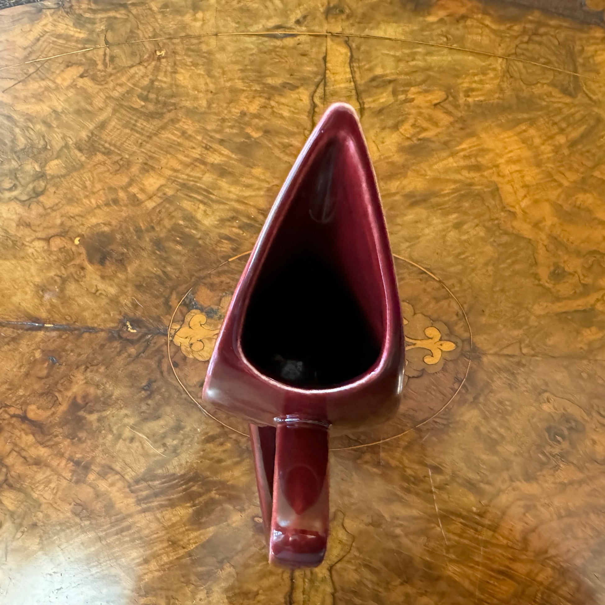 Vintage Burgundy Jug