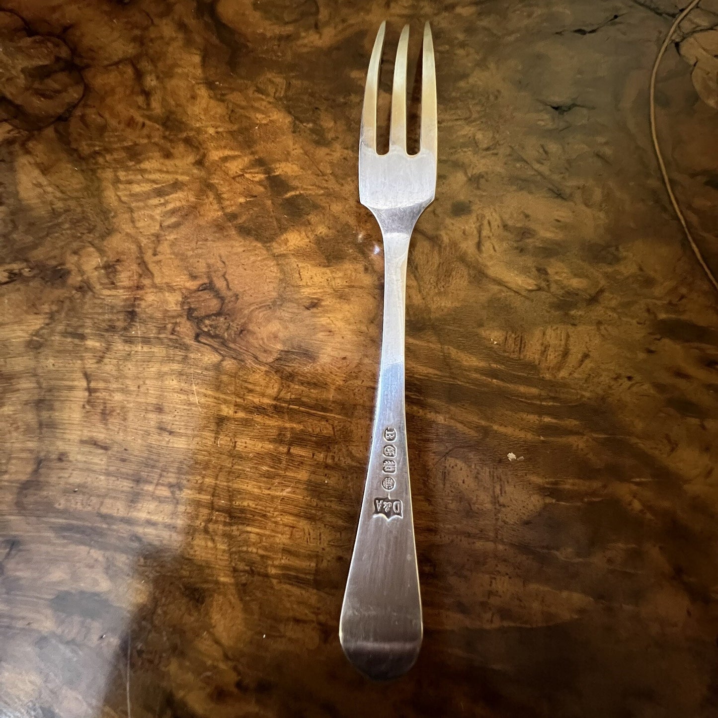 Vintage Daniel & Arter Silver Plated Dessert Forks