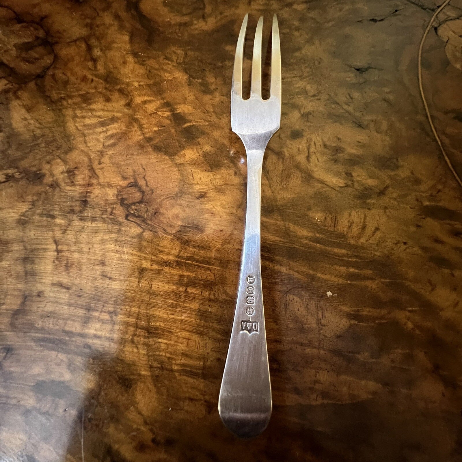 Vintage Daniel & Arter Silver Plated Dessert Forks