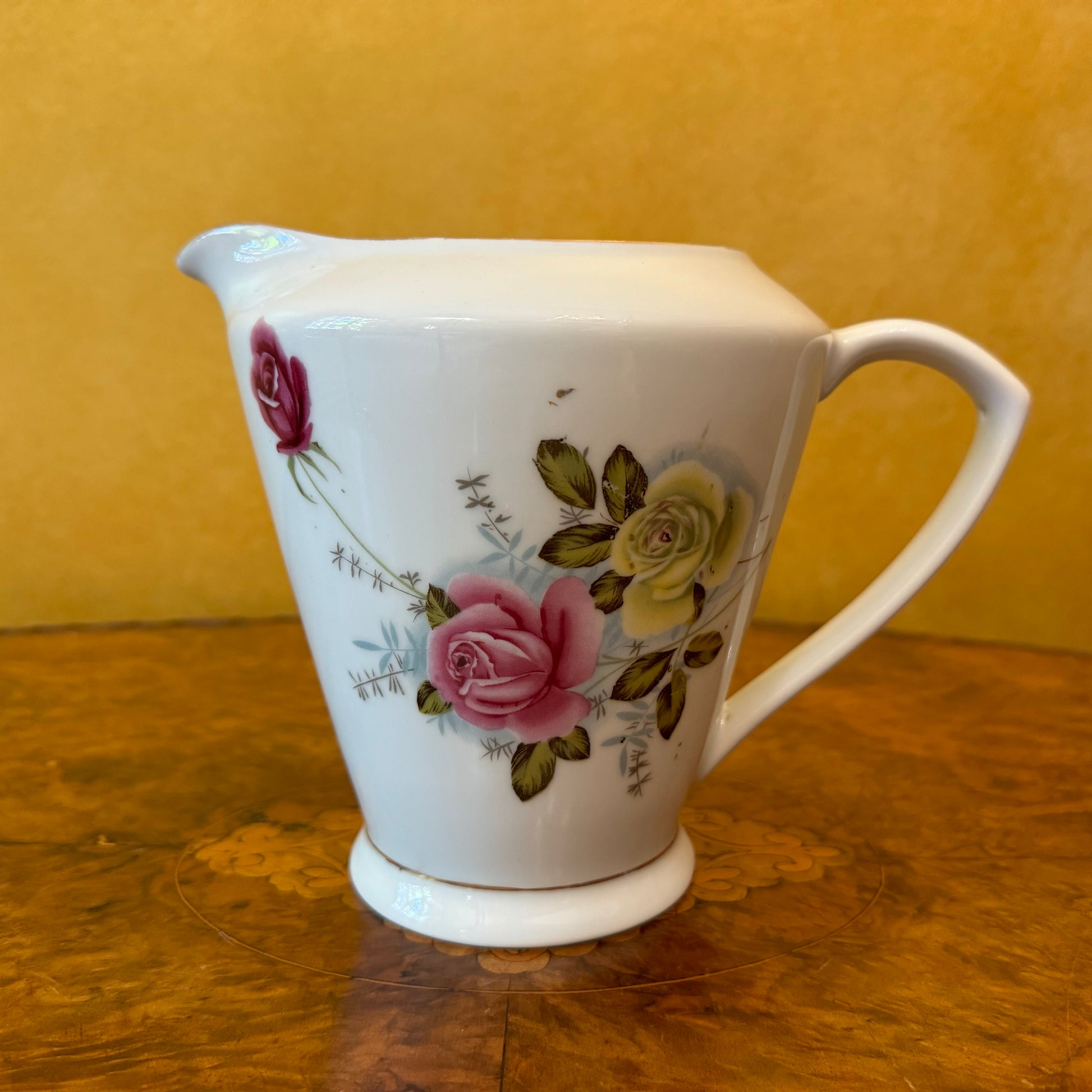 Vintage Floral Print Large Jug