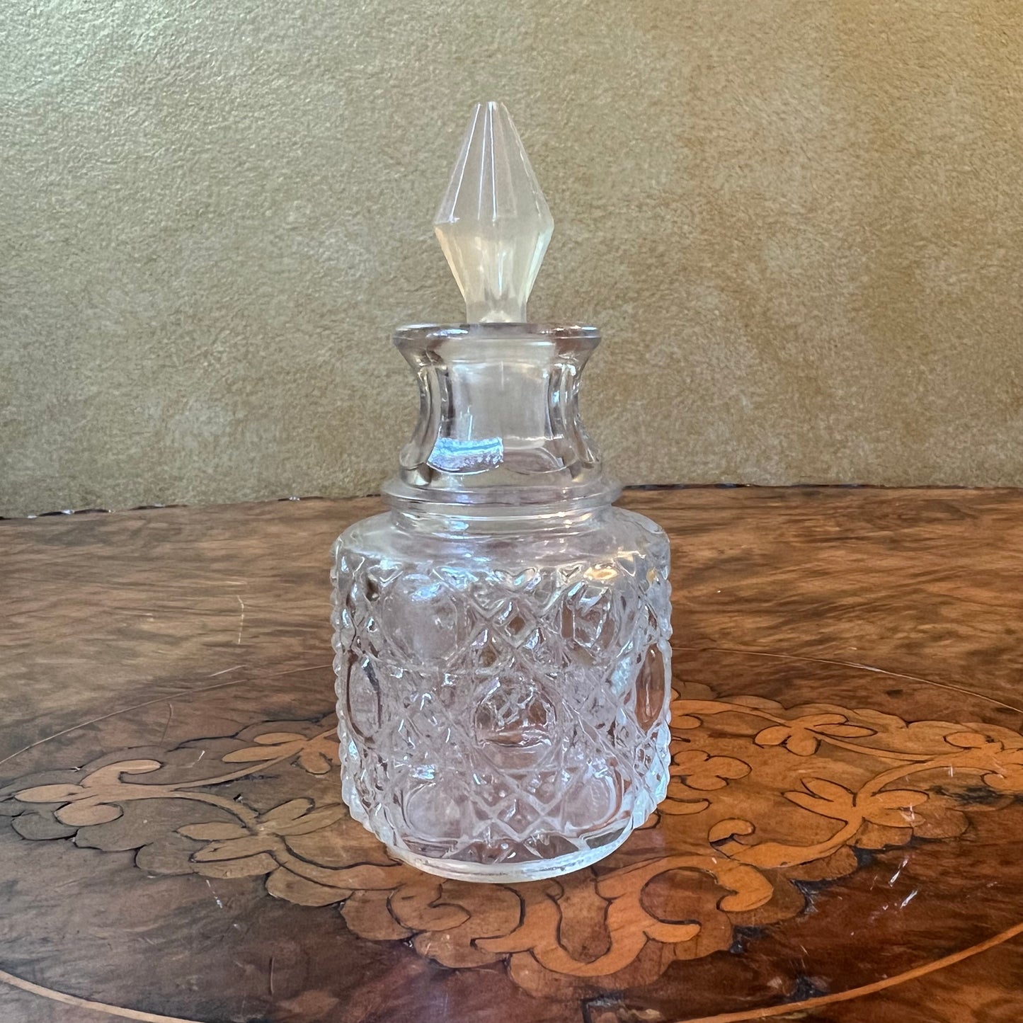 Vintage Glass Perfume Bottle