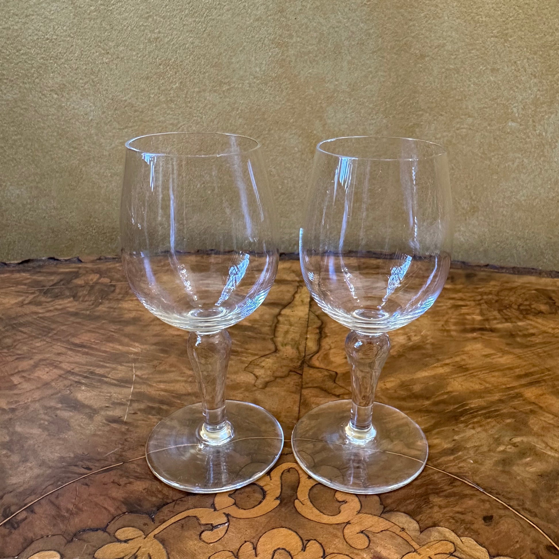 Vintage Glass Port Glasses