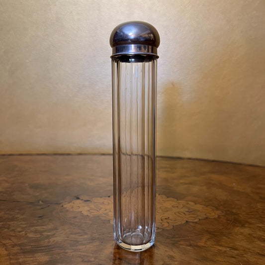 Vintage Glass Vanity Jar