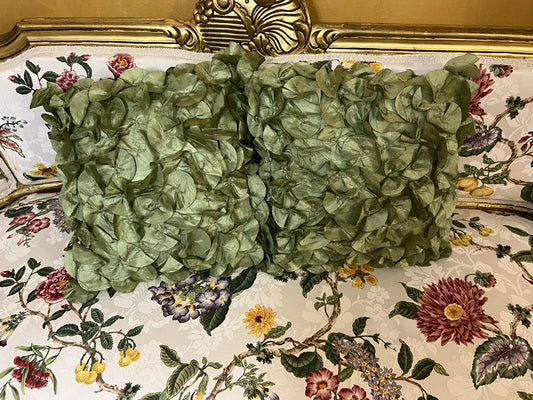 Vintage Green Pillows