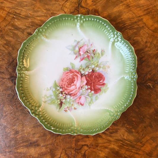 Vintage Hand Painted Small Plate