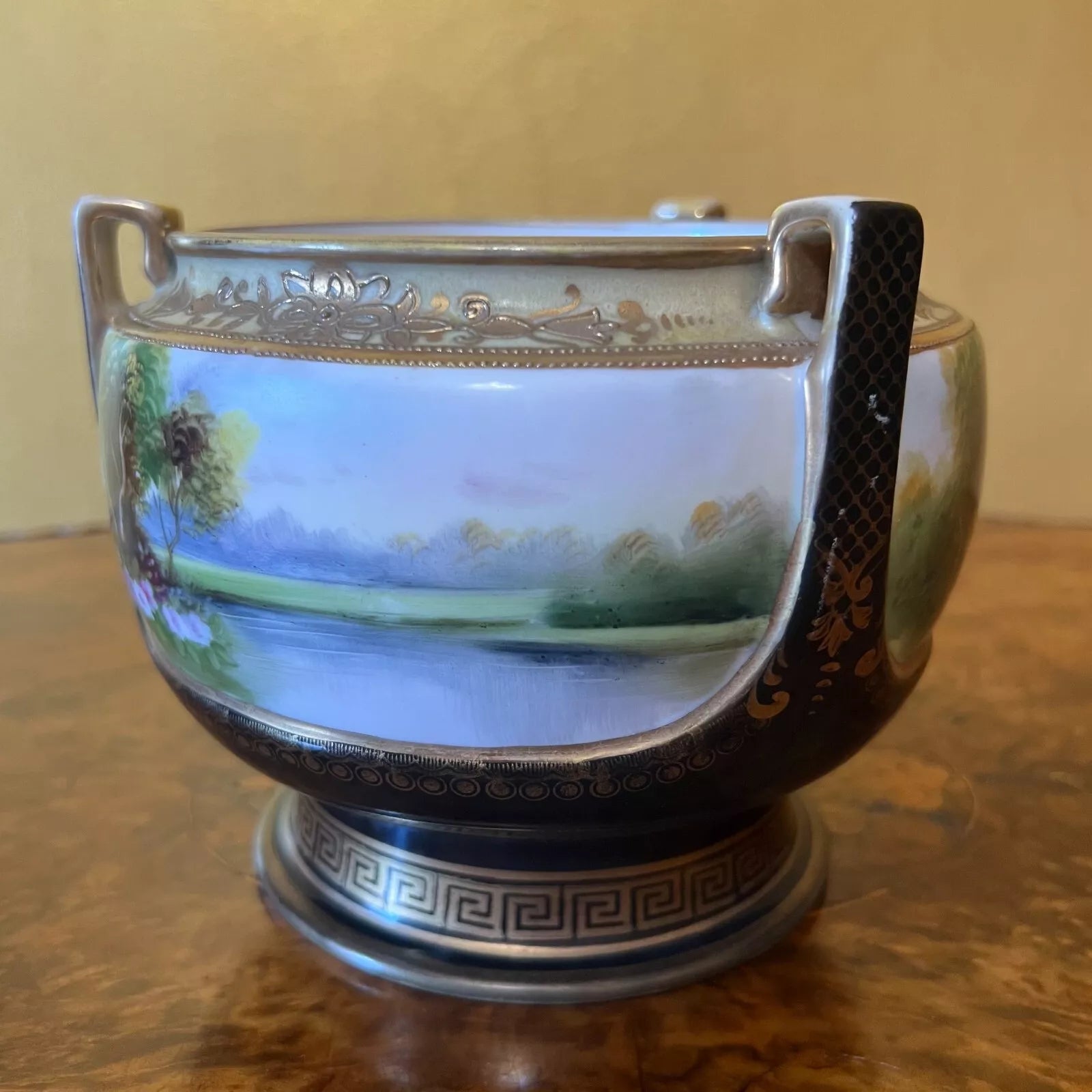 Vintage Hand Painted Vase