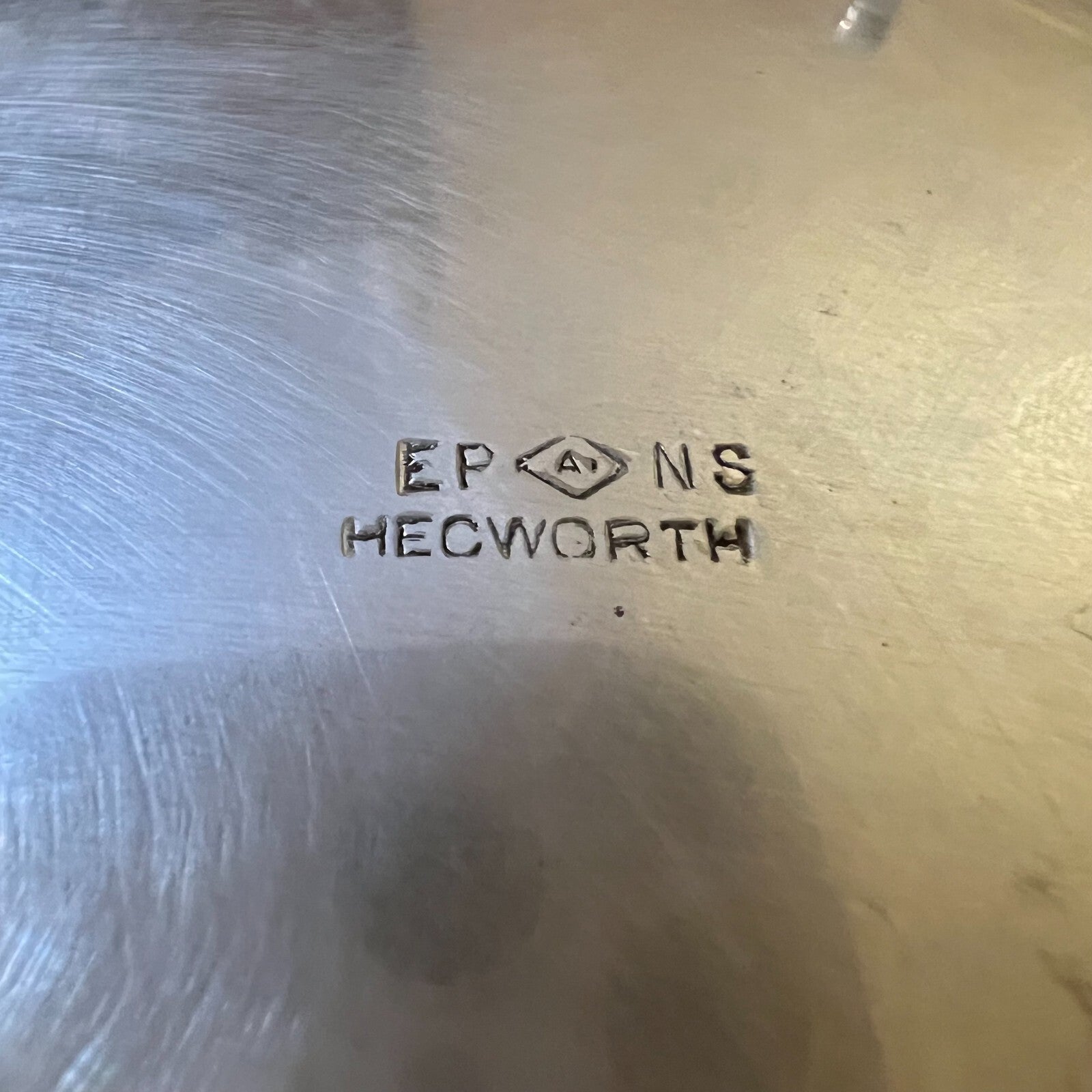 Vintage Hecworth Silver Plated Bowl With Legs