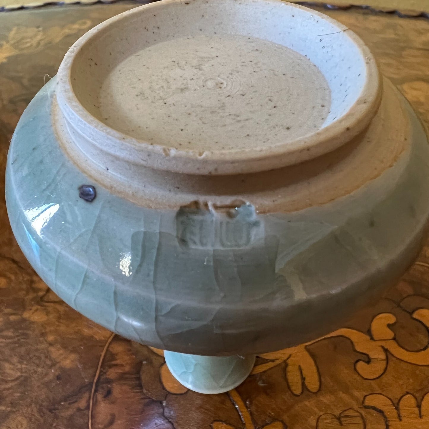 Vintage Horse Print Vase