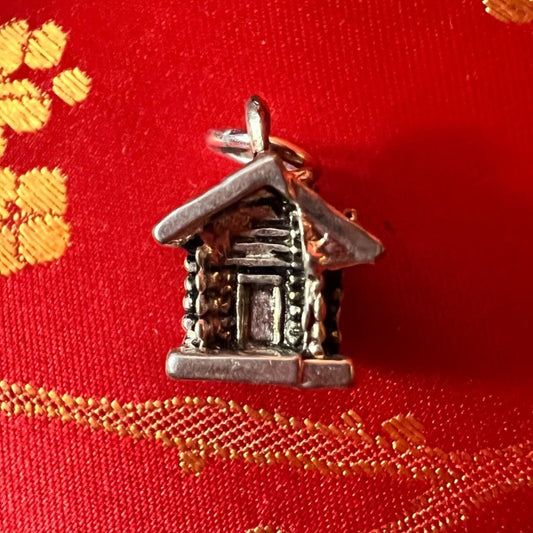 Vintage House Pendant Charm