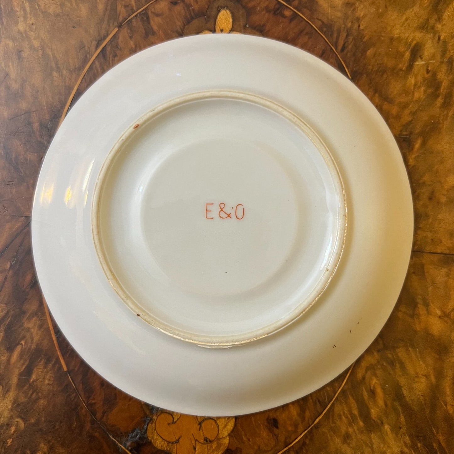 Vintage Japanese Print Saucer